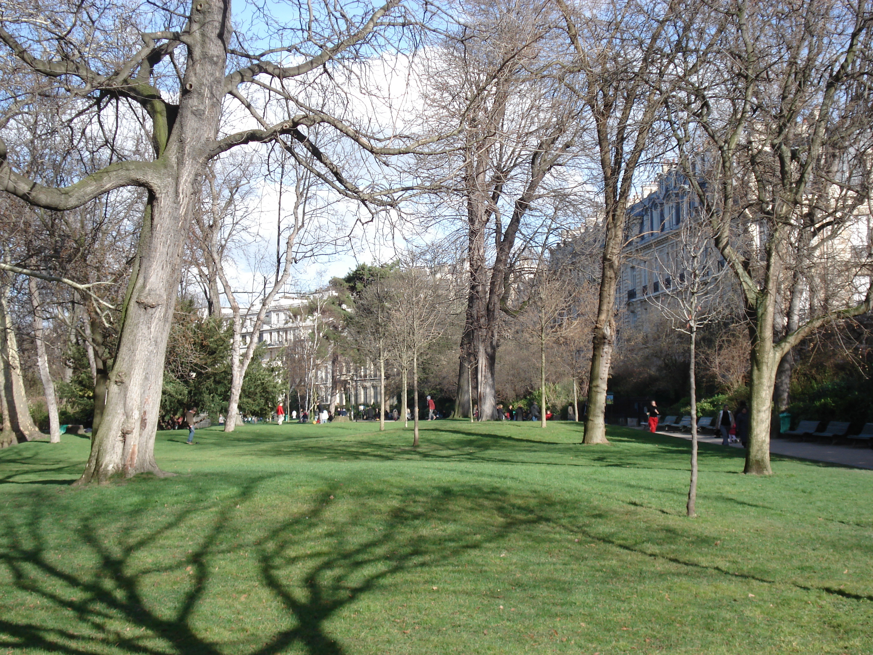รูปถ่าย ฝรั่งเศส(France) ปารีส(Paris) สวนมงโซ(Monceau Garden) 2006-03 32