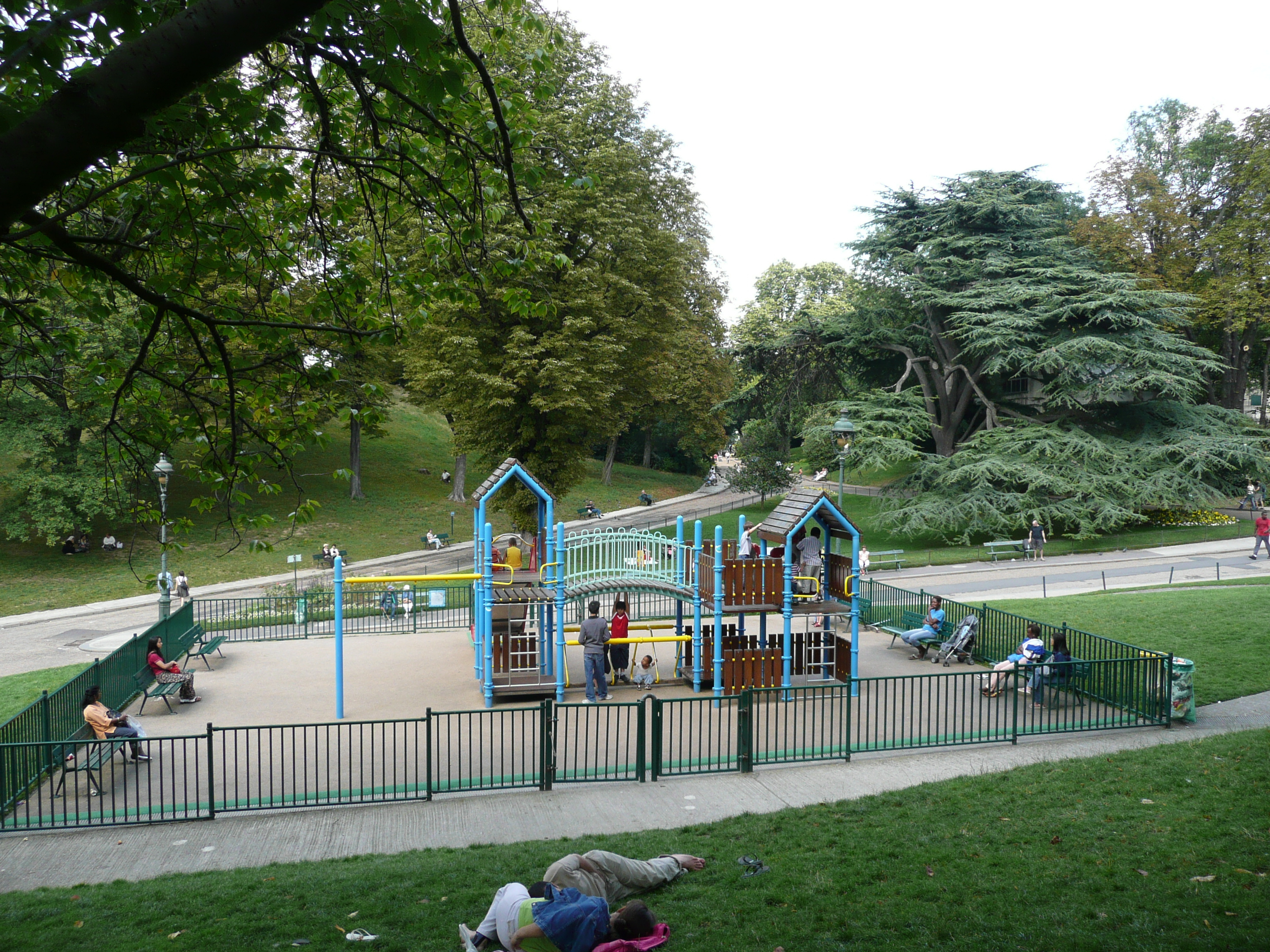 รูปถ่าย ฝรั่งเศส(France) ปารีส(Paris) สวนบุต-โชมง(Parc des Buttes Chaumont) 2007-08 128