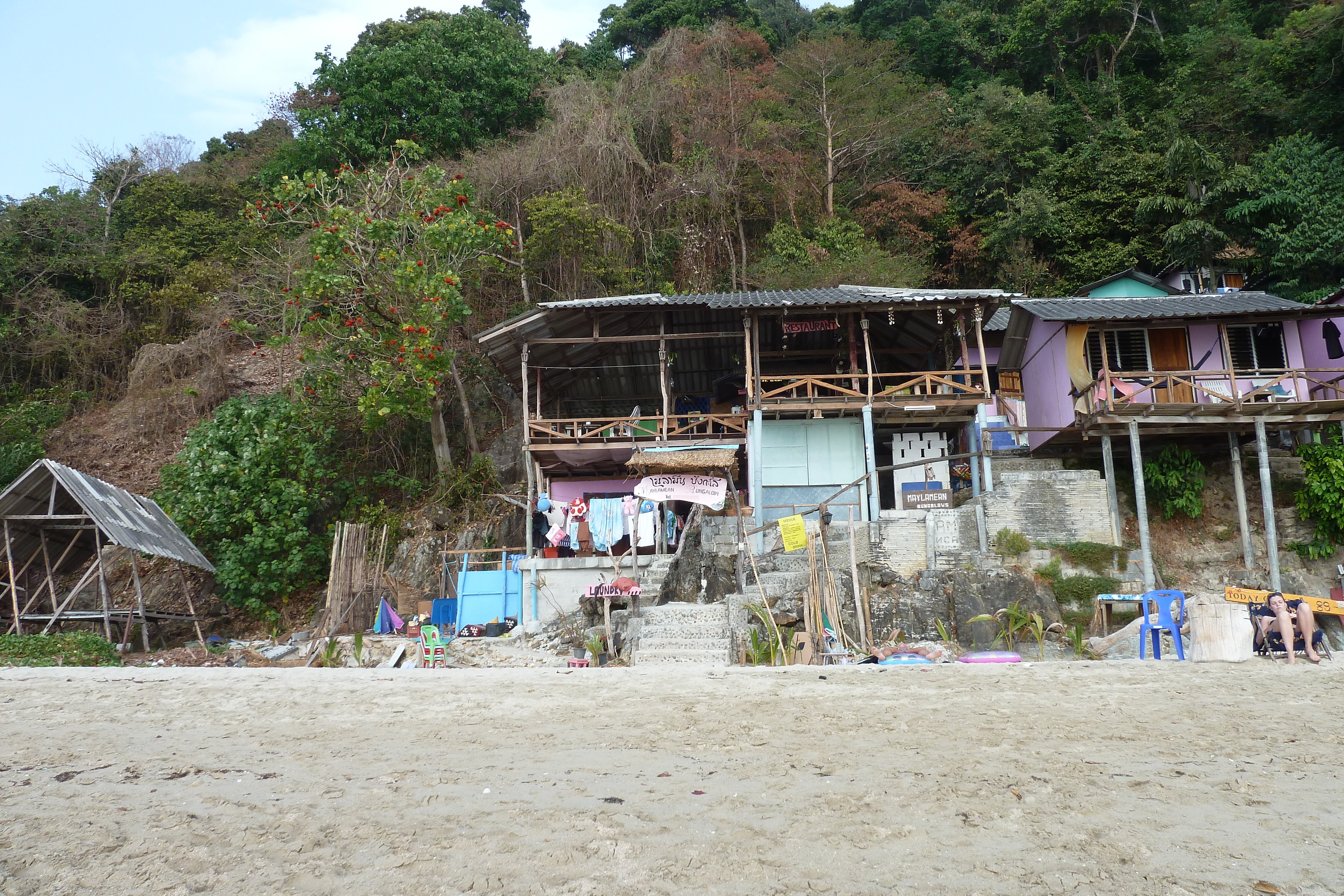 รูปถ่าย ไทย(Thailand) เกาะช้าง(Ko Chang) หาดทรายขาว(White sand beach) 2011-02 8