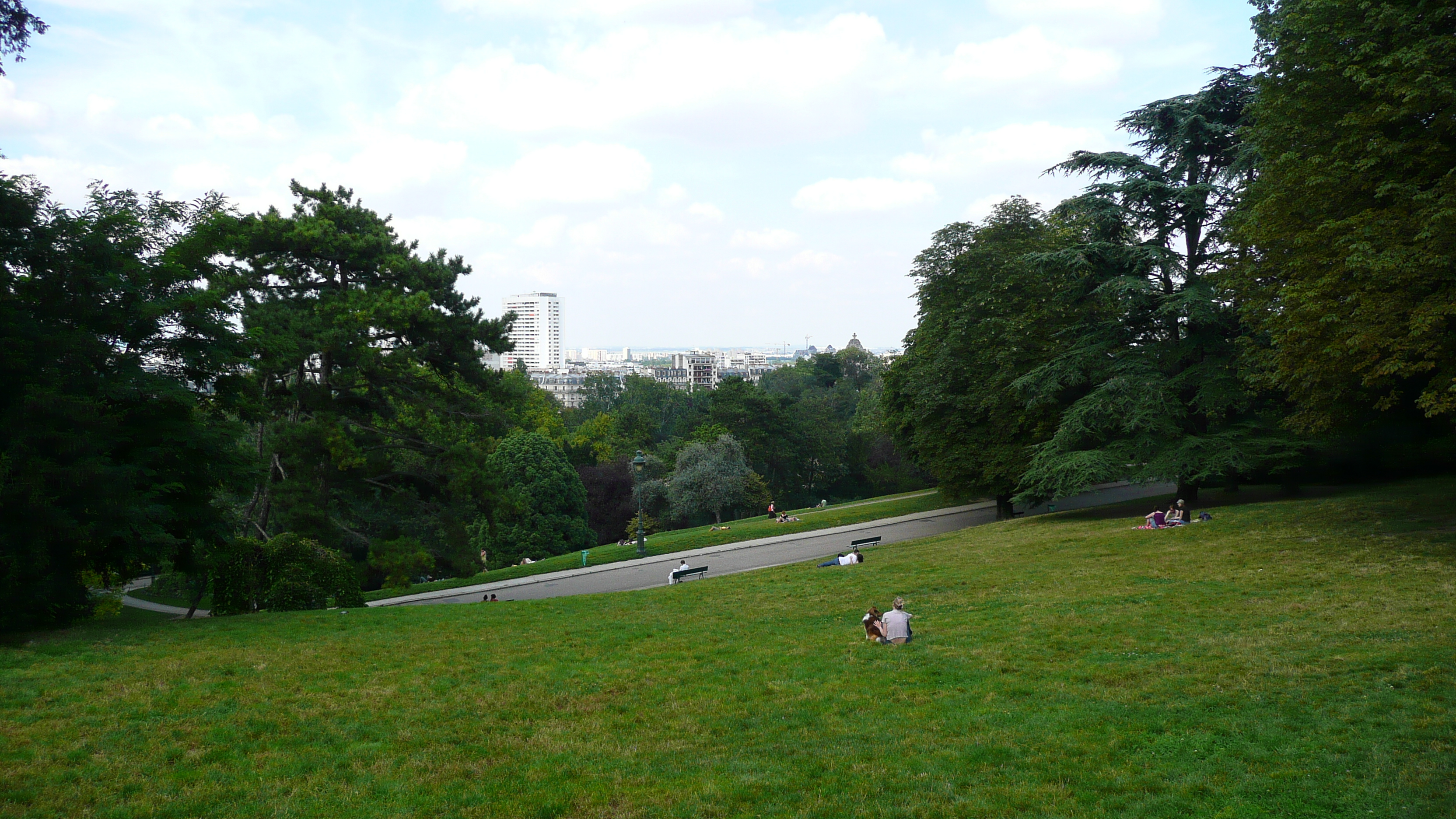 รูปถ่าย ฝรั่งเศส(France) ปารีส(Paris) สวนบุต-โชมง(Parc des Buttes Chaumont) 2007-08 178