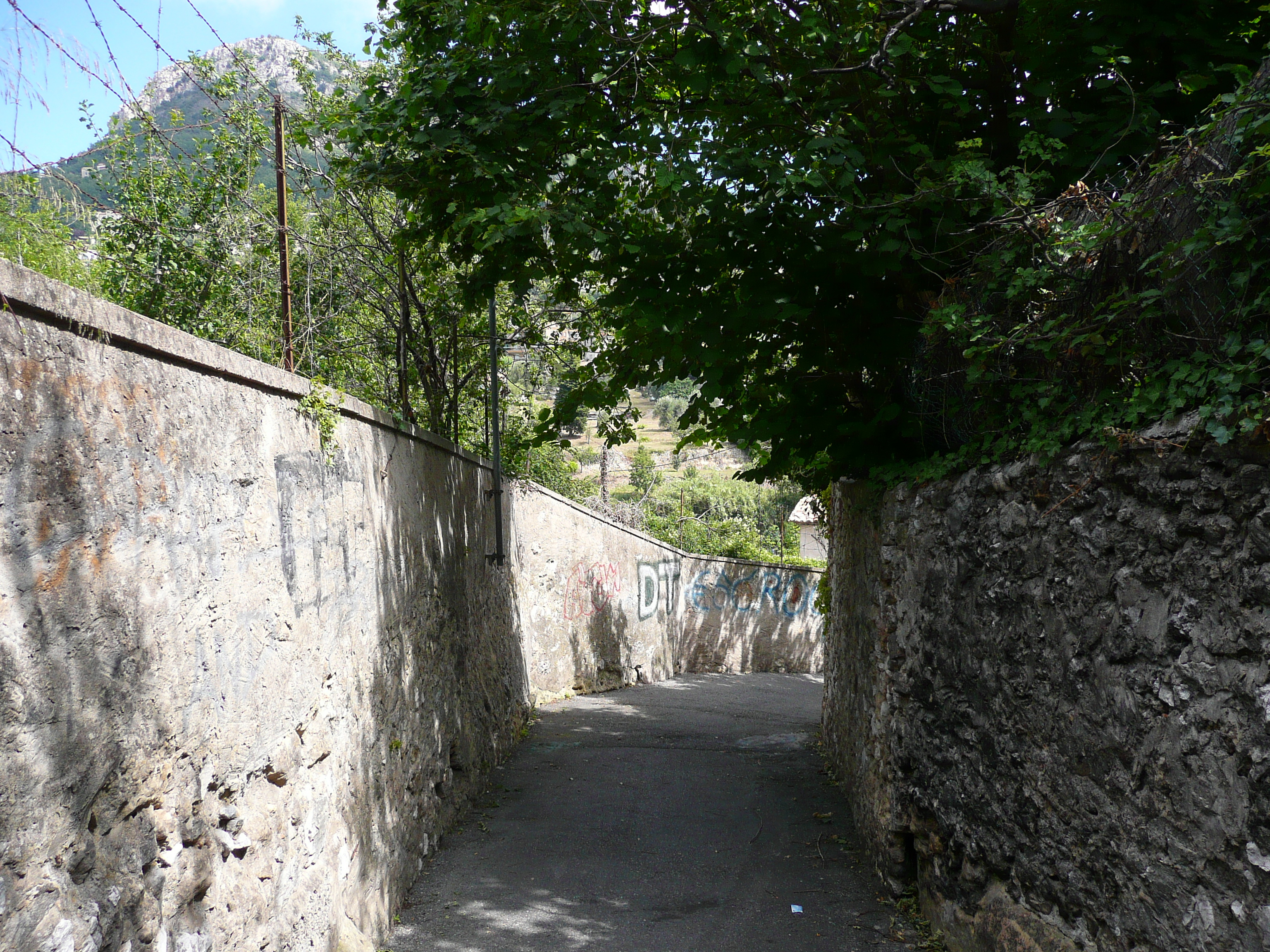 รูปถ่าย ฝรั่งเศส(France) วังซ์(Vence) ถนนอ็องรี-อีนาร์(Avenue H. Isnard) 2007-07 12