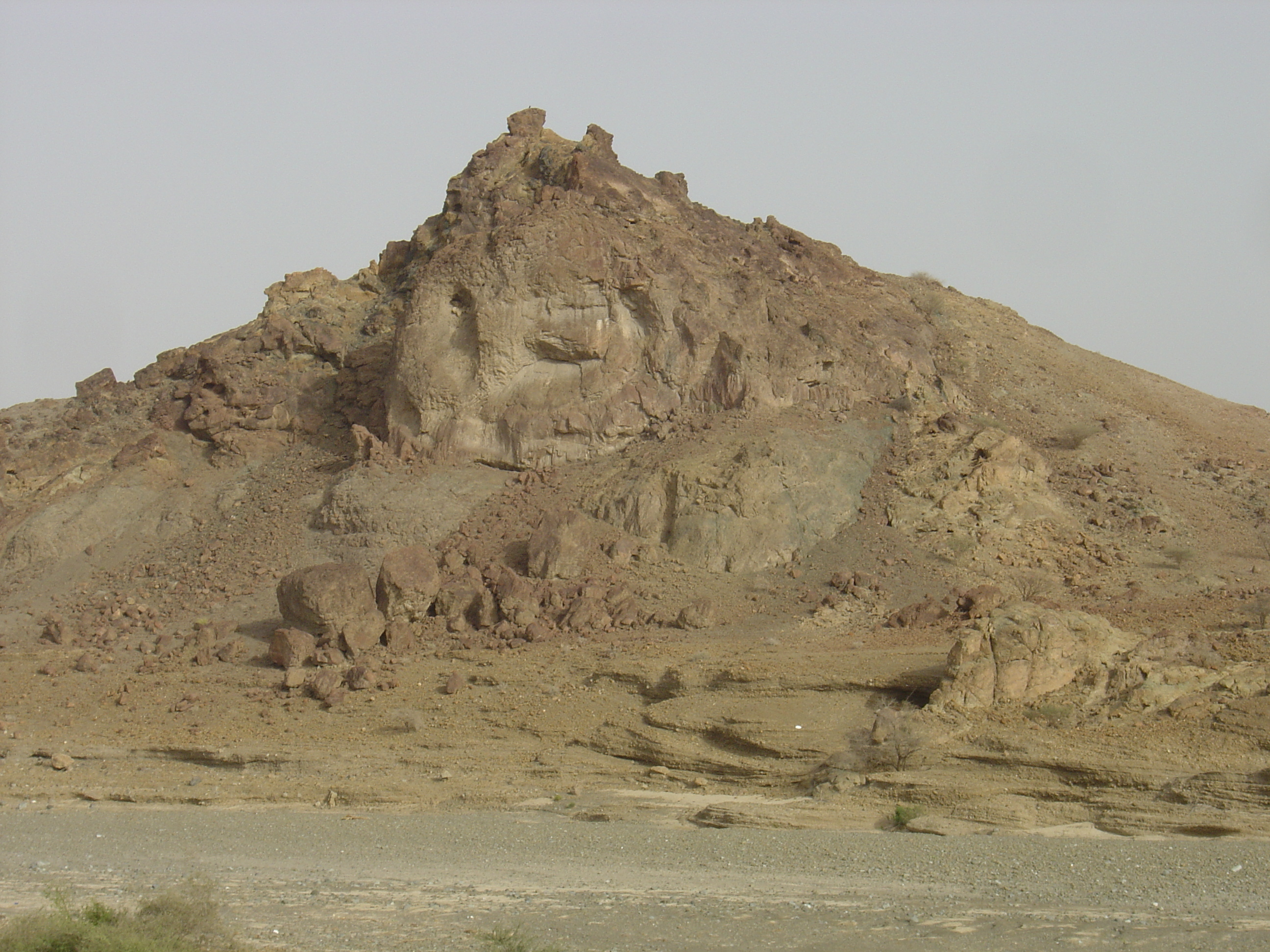 รูปถ่าย โอมาน(Oman) จากบูไรมิไปถนนโซฮาร์(Buraimi to Sohar road) 2005-03 11