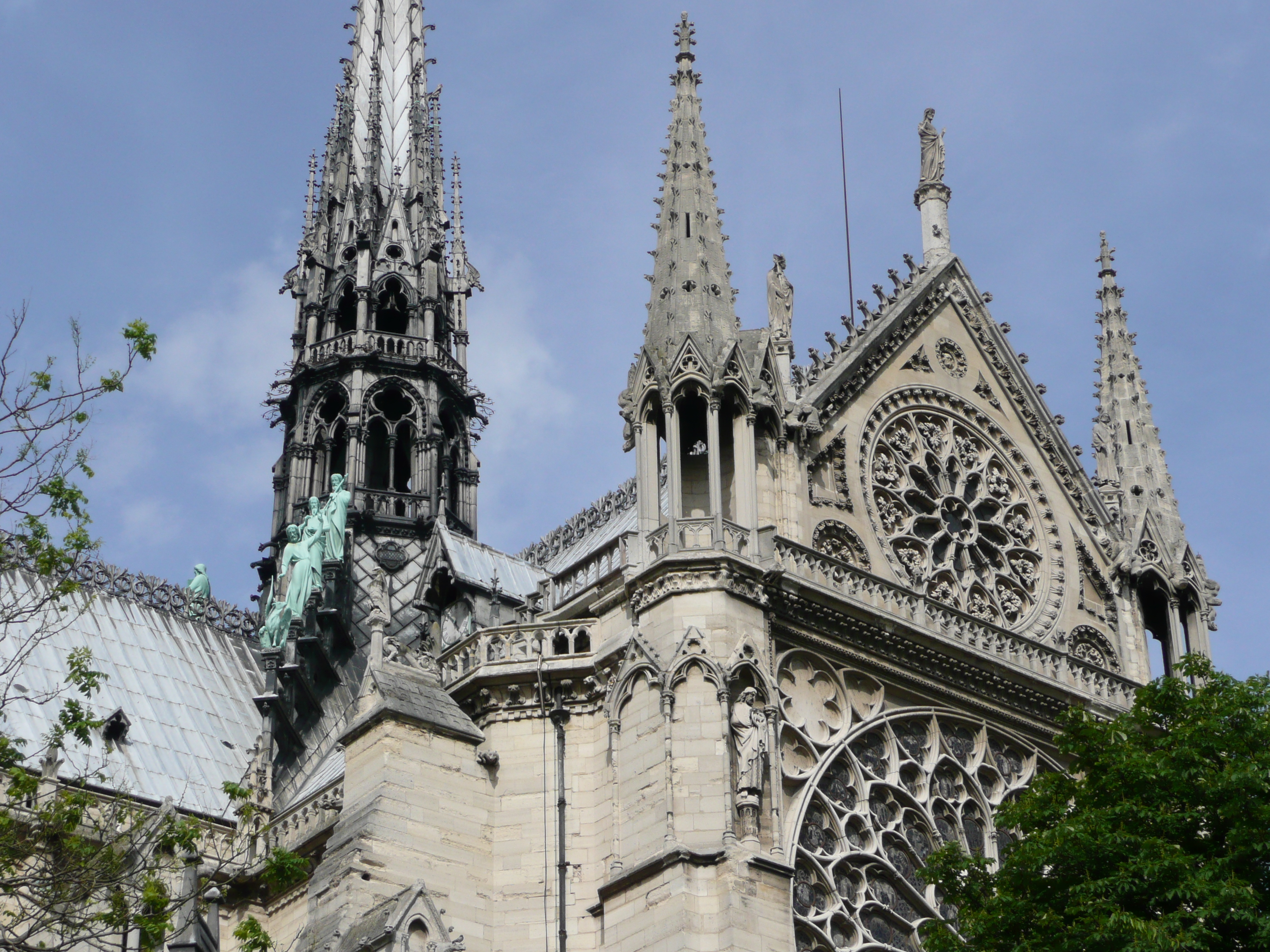 รูปถ่าย ฝรั่งเศส(France) ปารีส(Paris) มหาวิหารน็อทร์-ดาม(Notre Dame) 2007-05 98