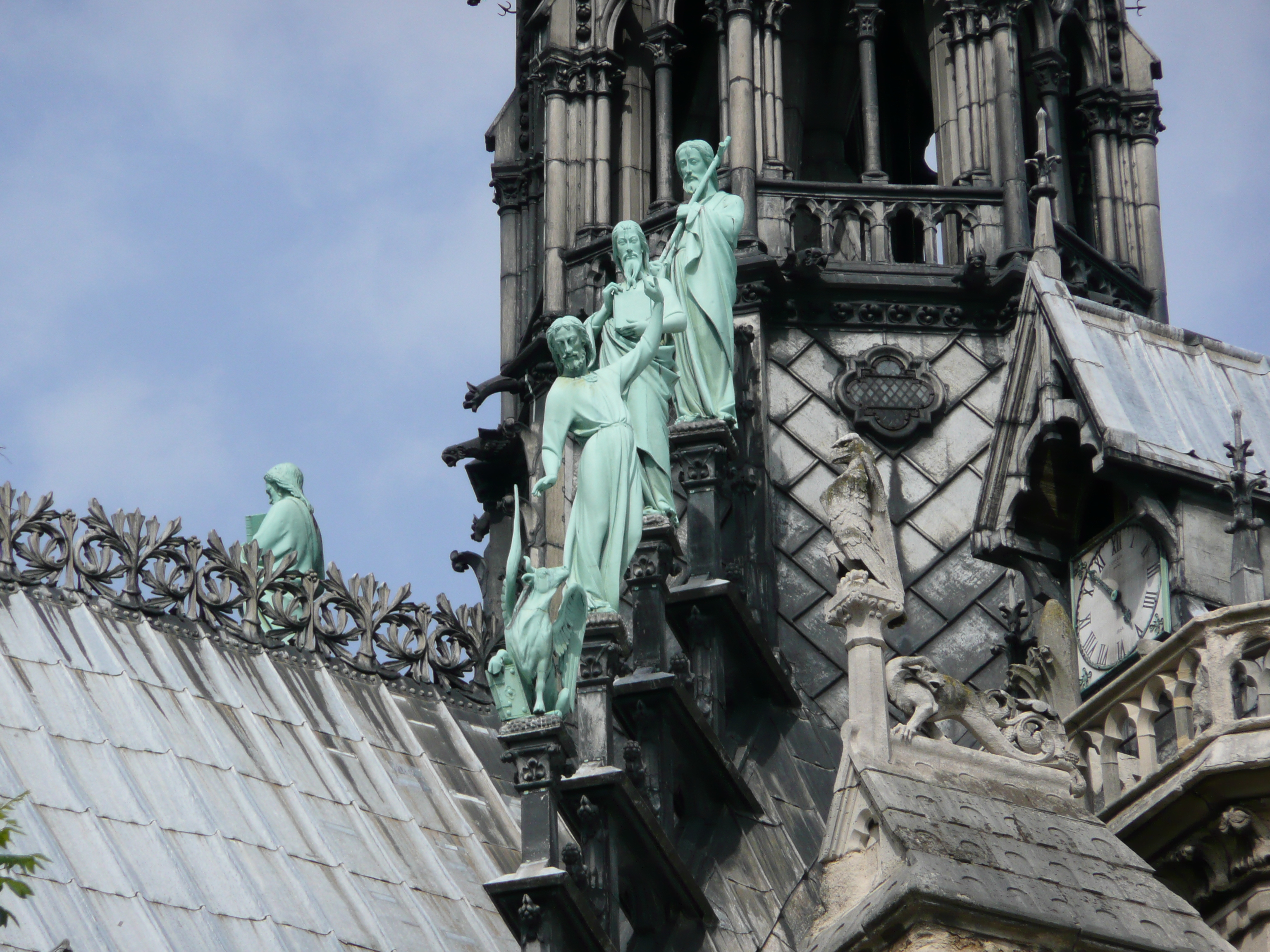 รูปถ่าย ฝรั่งเศส(France) ปารีส(Paris) มหาวิหารน็อทร์-ดาม(Notre Dame) 2007-05 99