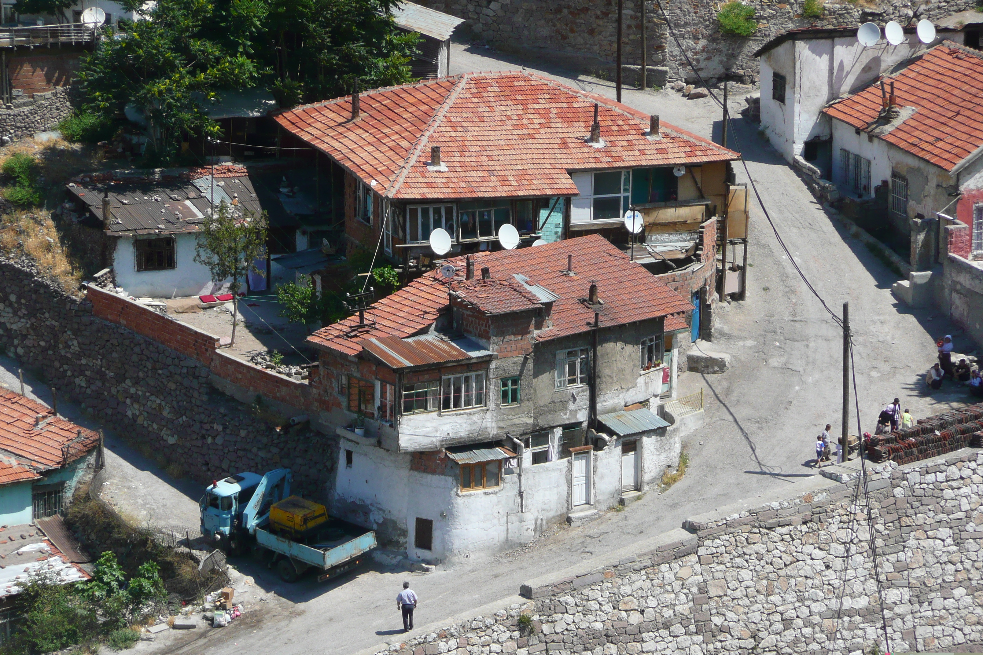 รูปถ่าย ตุรกี(Turkey) อังการา(Ankara) ป้อมปราการอังการา(Ankara Fortress) 2008-07 31