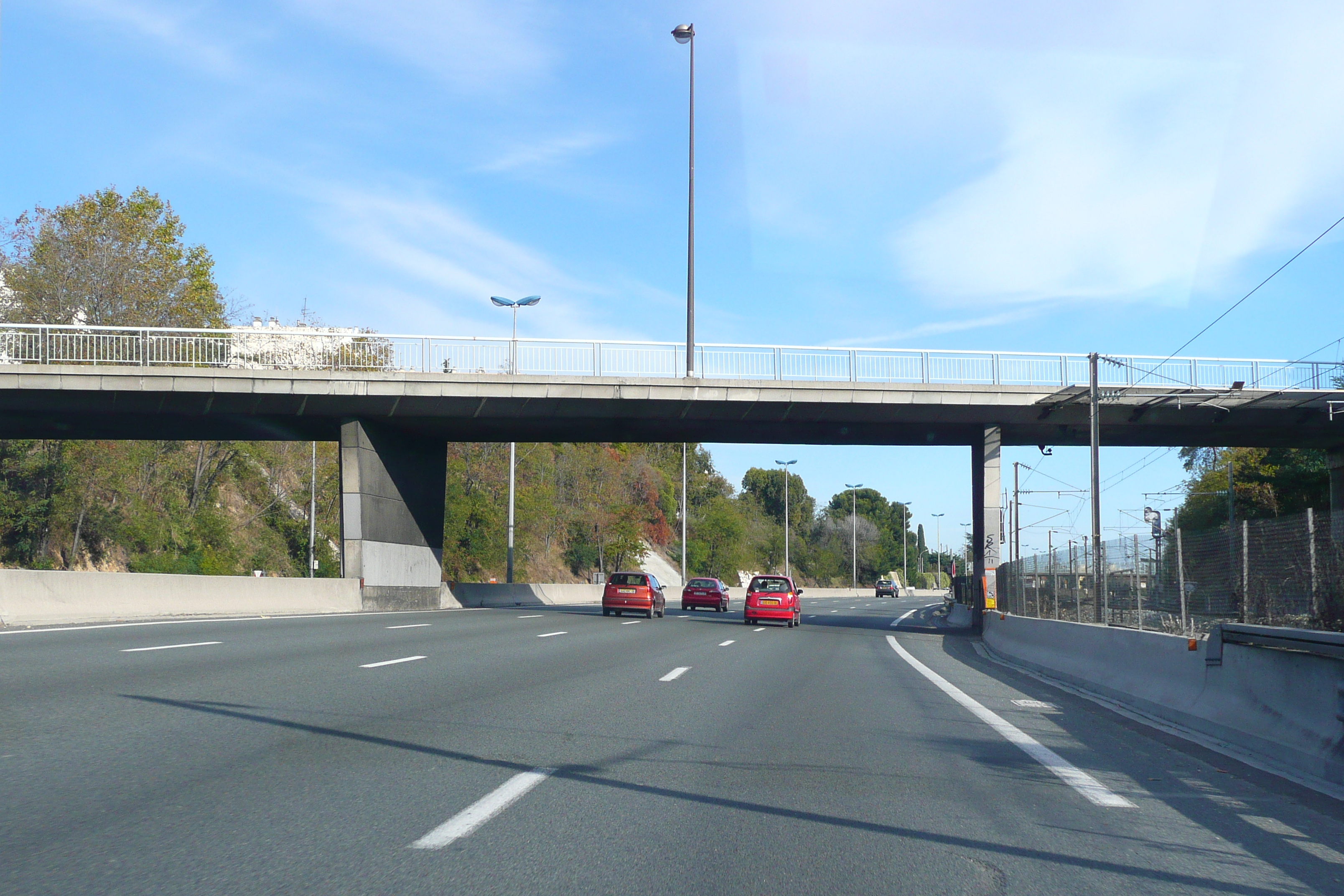 รูปถ่าย ฝรั่งเศส(France) เฟรนช์ริวิเอรา(French Riviera) ถนนจากคาญ-ซูร์-แมร์ไปนีซ(Cagnes sur Mer to Nice road) 2007-10 47