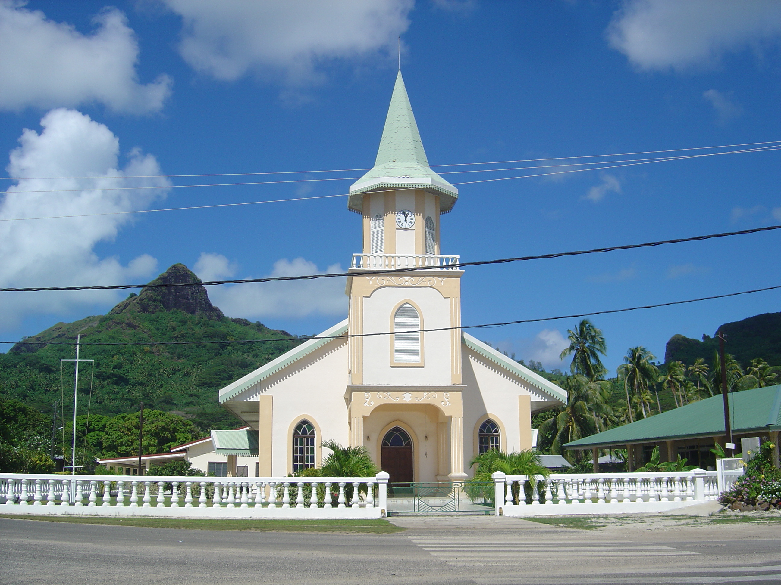 รูปถ่าย เฟรนช์โพลี่นีเซีย(Polynesia) โบราโบรา(Bora Bora) 2006-04 116