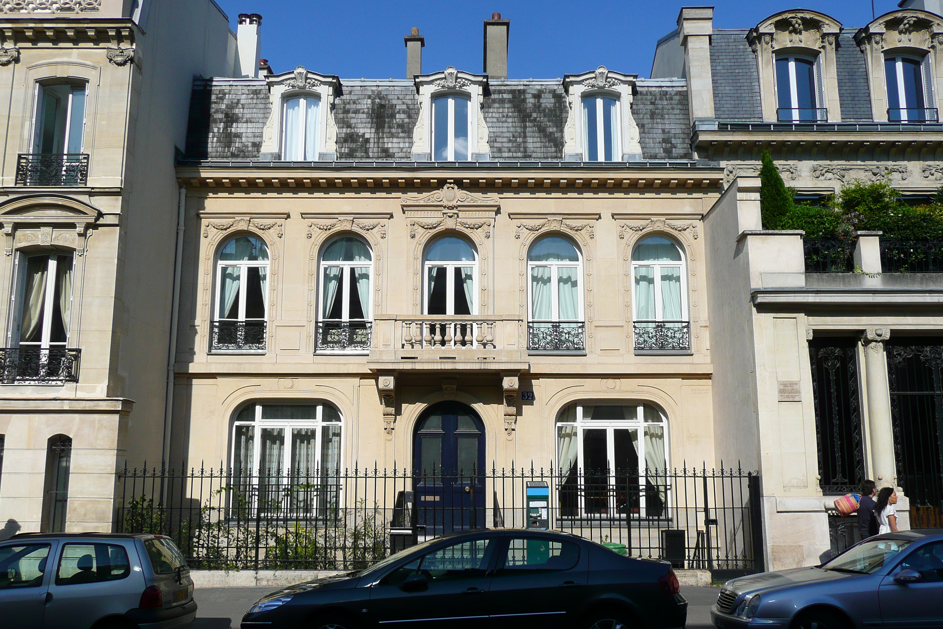 รูปถ่าย ฝรั่งเศส(France) ปารีส(Paris) คุ้มที่ 17 (17th Arrondissement) ถนนโพรนี(Rue de Prony) 2007-09 4