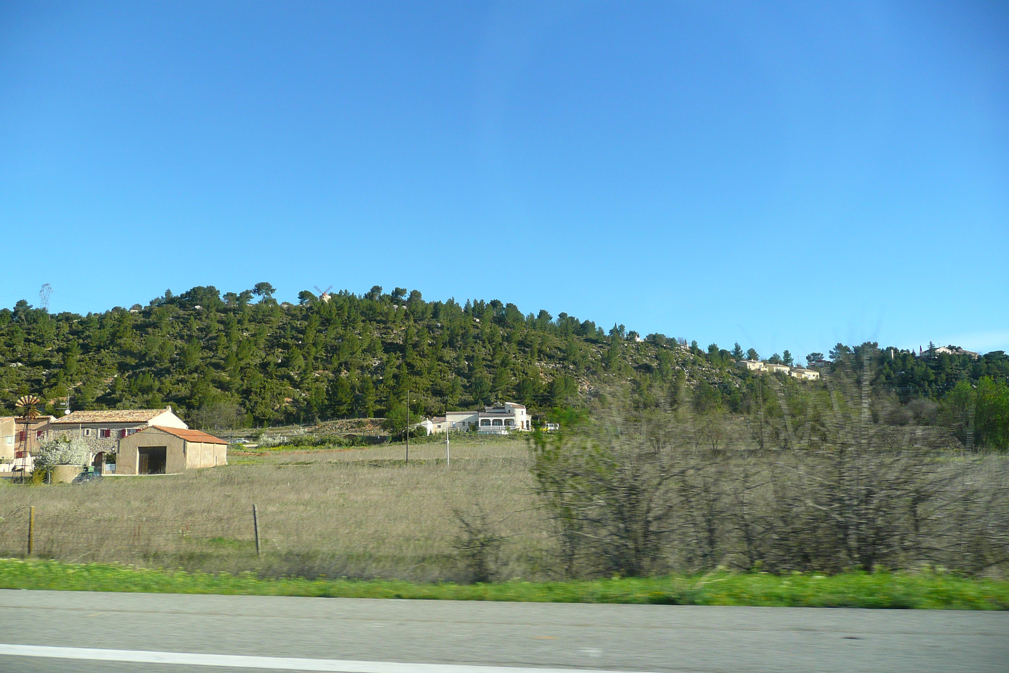 รูปถ่าย ฝรั่งเศส(France) เฟรนช์ริวิเอรา(French Riviera) ถนนจากเลอลุกไปแอ็กซ์(Le Luc to Aix Road) 2008-04 31