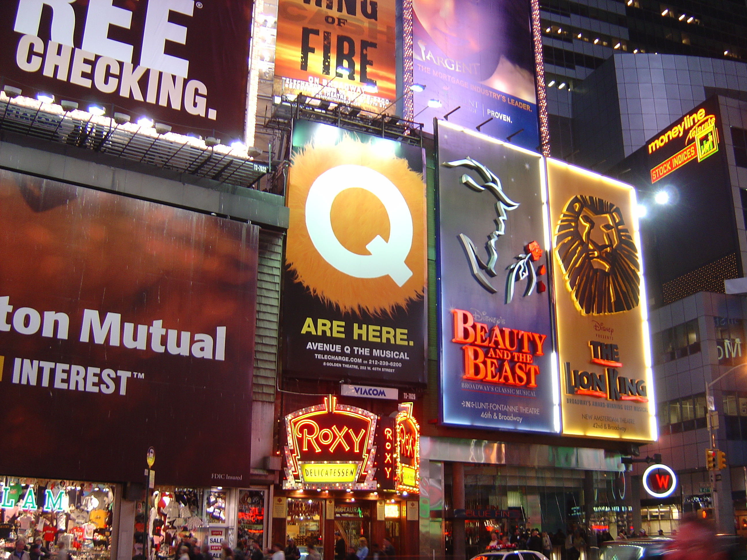 รูปถ่าย สหรัฐอเมริกา(United States) นิวยอร์ก(New York) ไทม์สแควร์(Times Square) 2006-03 0