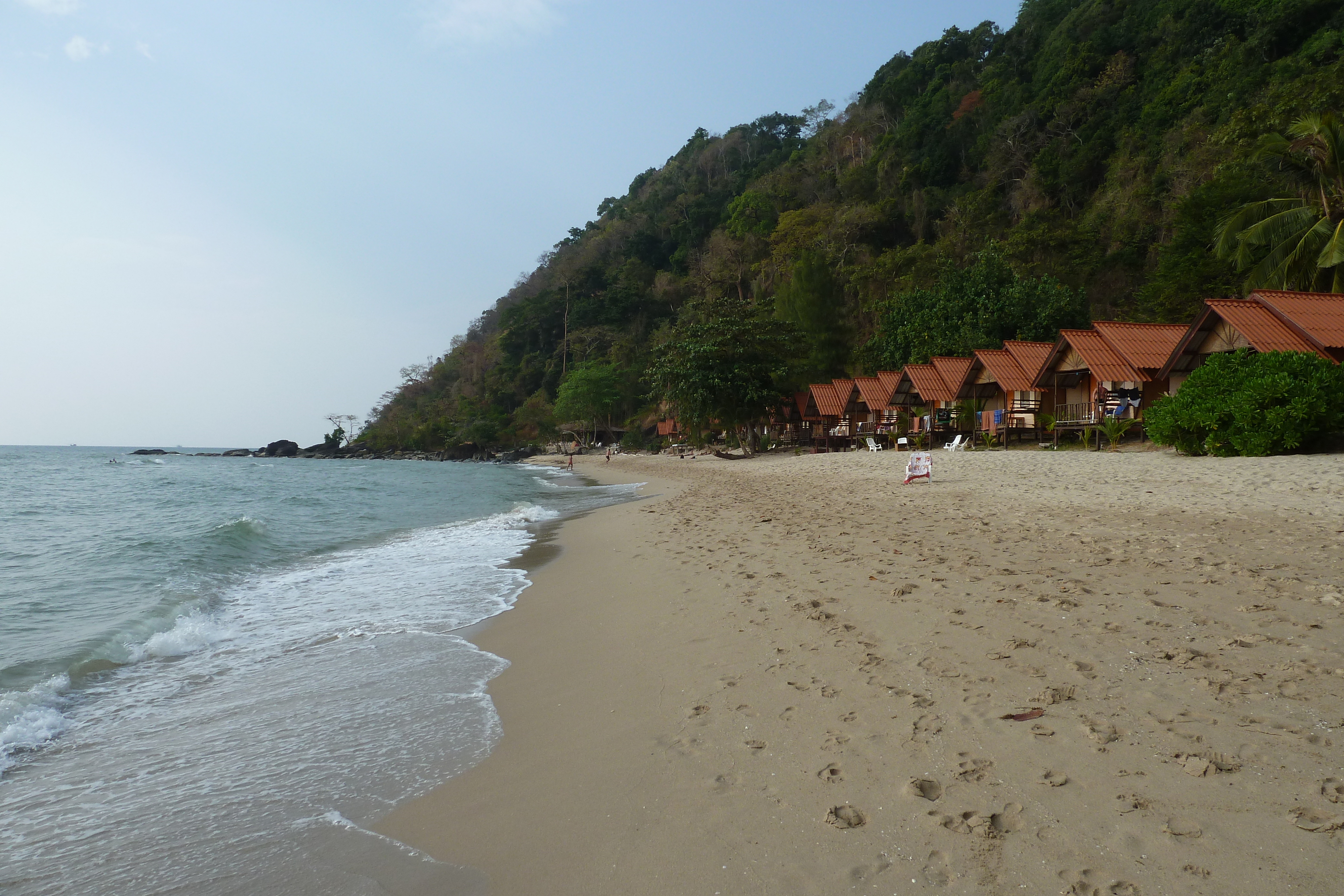 รูปถ่าย ไทย(Thailand) เกาะช้าง(Ko Chang) หาดทรายขาว(White sand beach) 2011-02 91