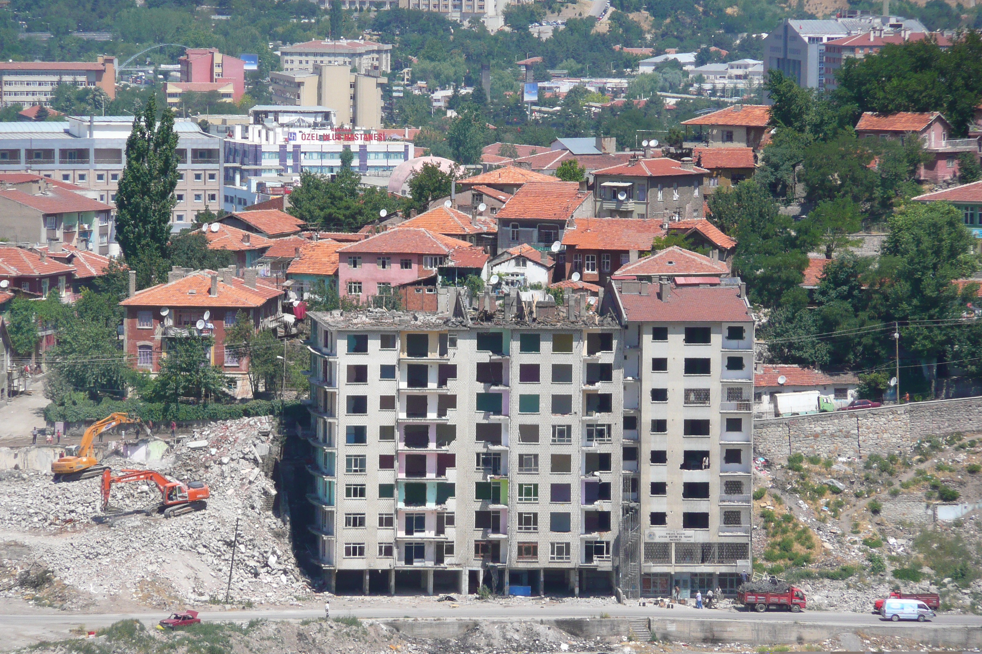 รูปถ่าย ตุรกี(Turkey) อังการา(Ankara) ป้อมปราการอังการา(Ankara Fortress) 2008-07 49