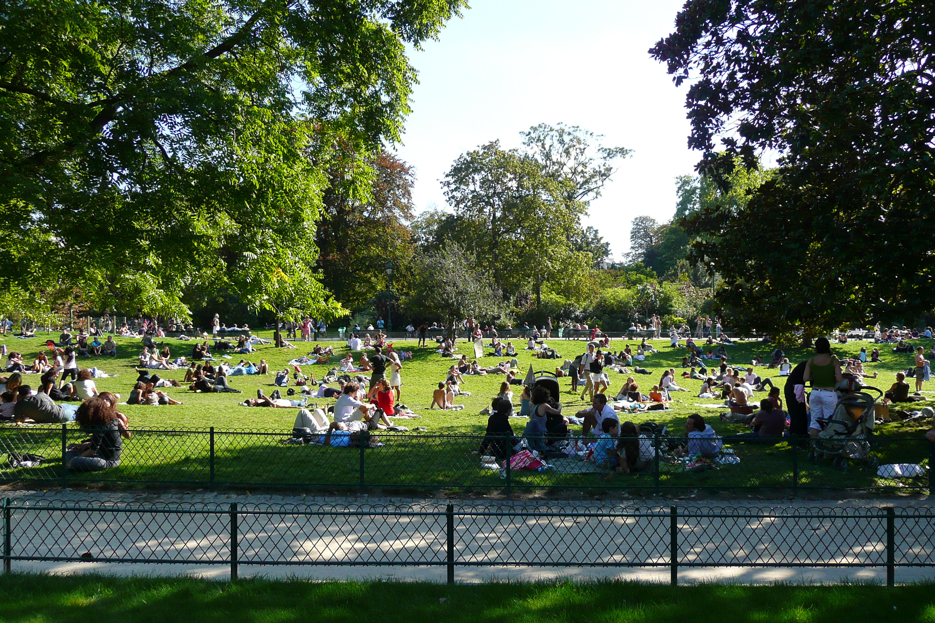 รูปถ่าย ฝรั่งเศส(France) ปารีส(Paris) สวนมงโซ(Monceau Garden) 2007-09 25