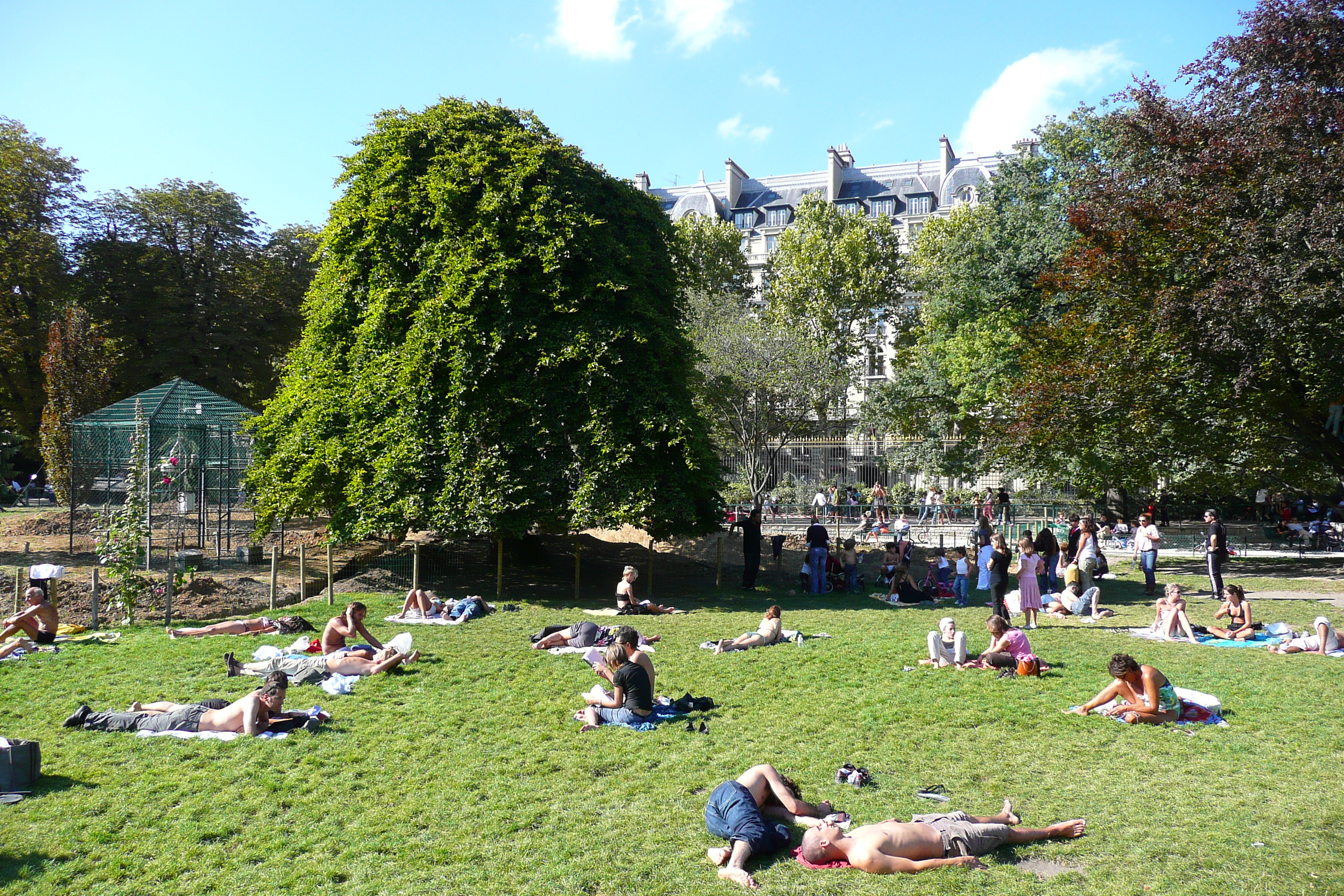 รูปถ่าย ฝรั่งเศส(France) ปารีส(Paris) สวนมงโซ(Monceau Garden) 2007-09 11