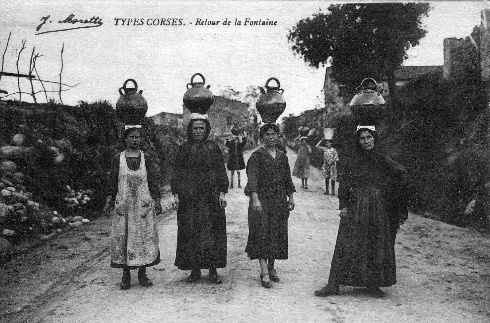 รูปถ่าย ฝรั่งเศส(France) คอร์สิคา(Corsica) โปสการ์ดเก่า(Old Postcards) 1900-01 25