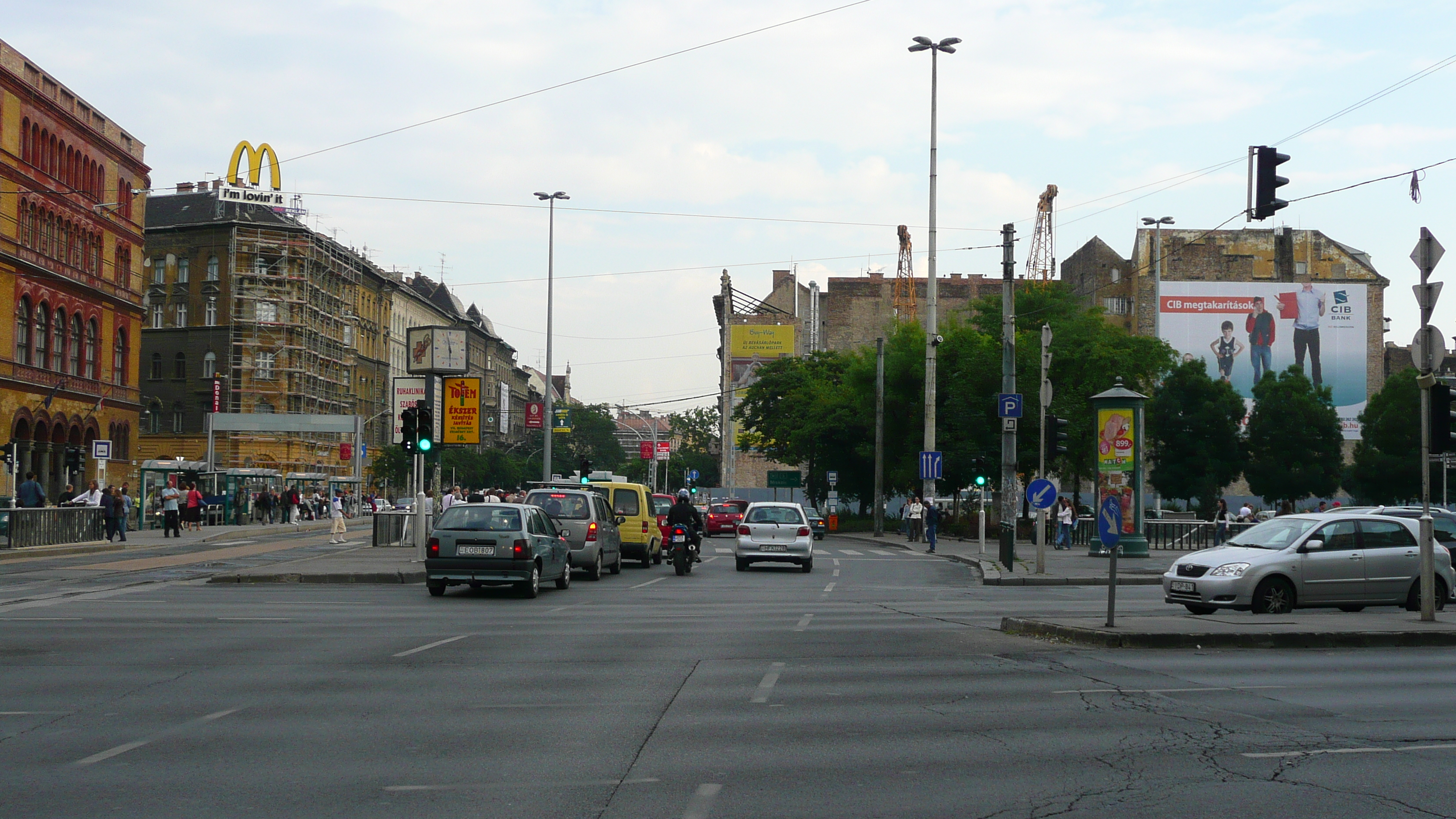 รูปถ่าย ฮังการี(Hungary) บูดาเปสต์(Budapest) ใจกลางบูดาเปสต์(Central Budapest) 2007-06 111