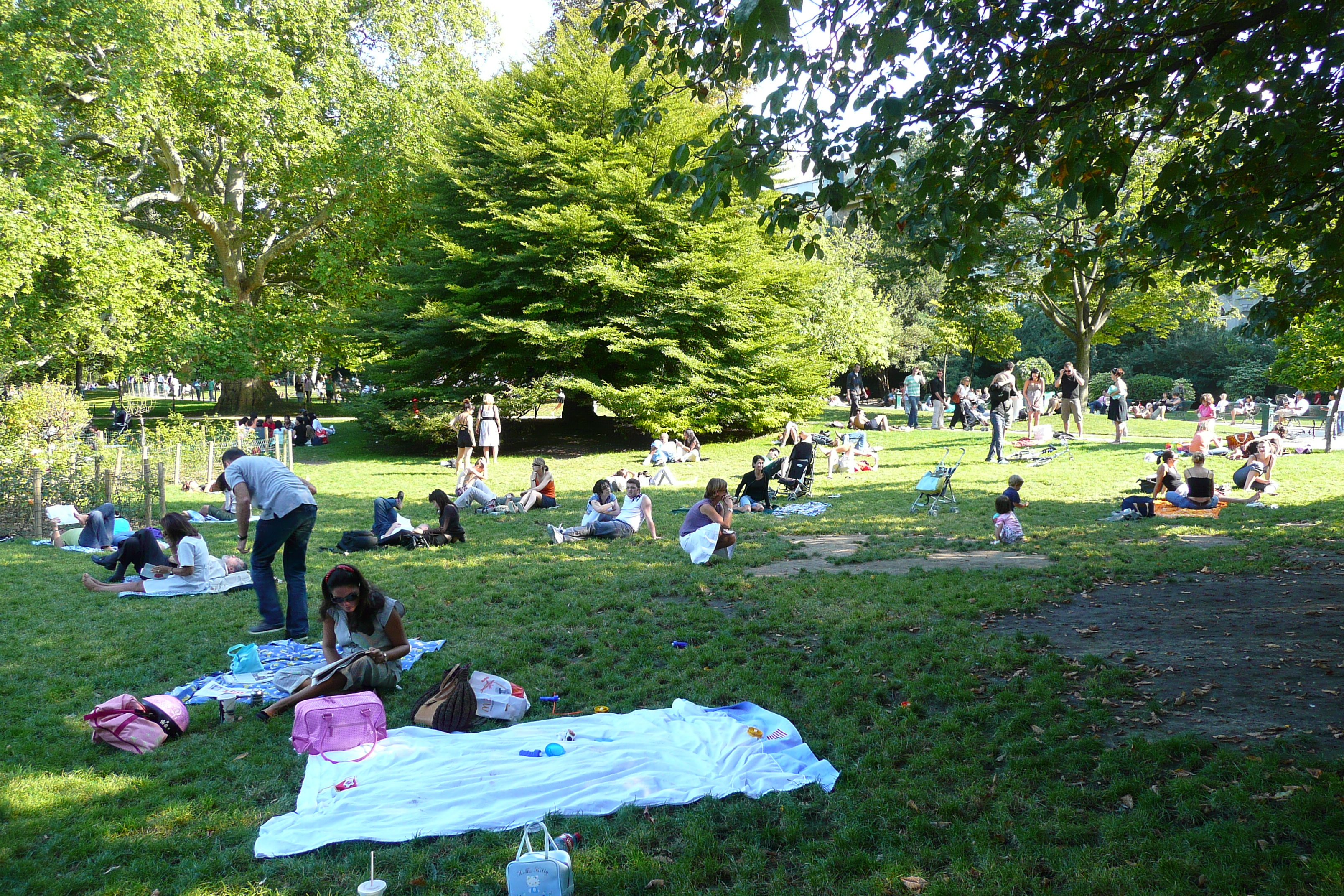 รูปถ่าย ฝรั่งเศส(France) ปารีส(Paris) สวนมงโซ(Monceau Garden) 2007-09 12
