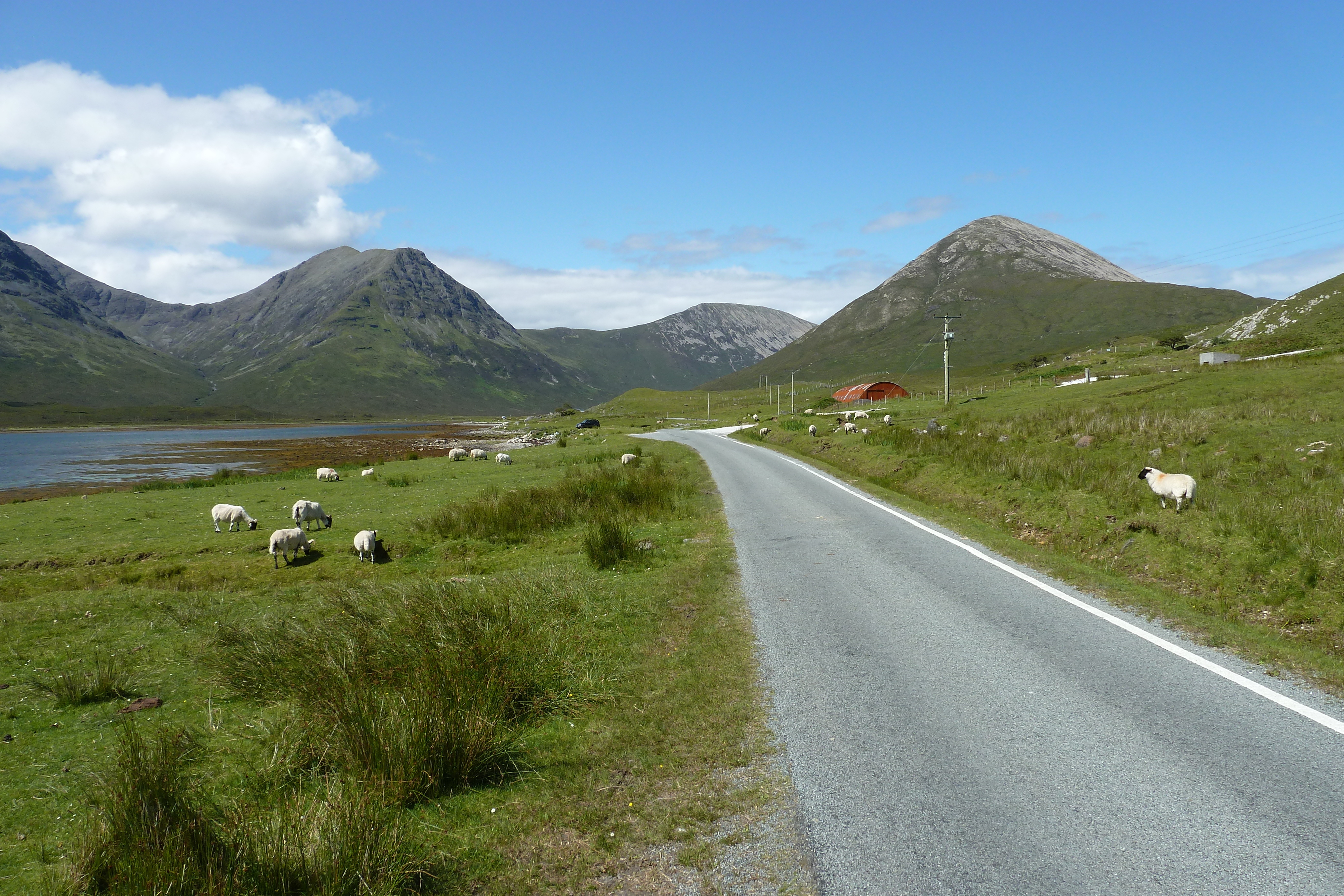 รูปถ่าย อังกฤษ(United Kingdom) เกาะสกาย(Skye) เทือกเขาคูลิน(The Cuillin) 2011-07 155
