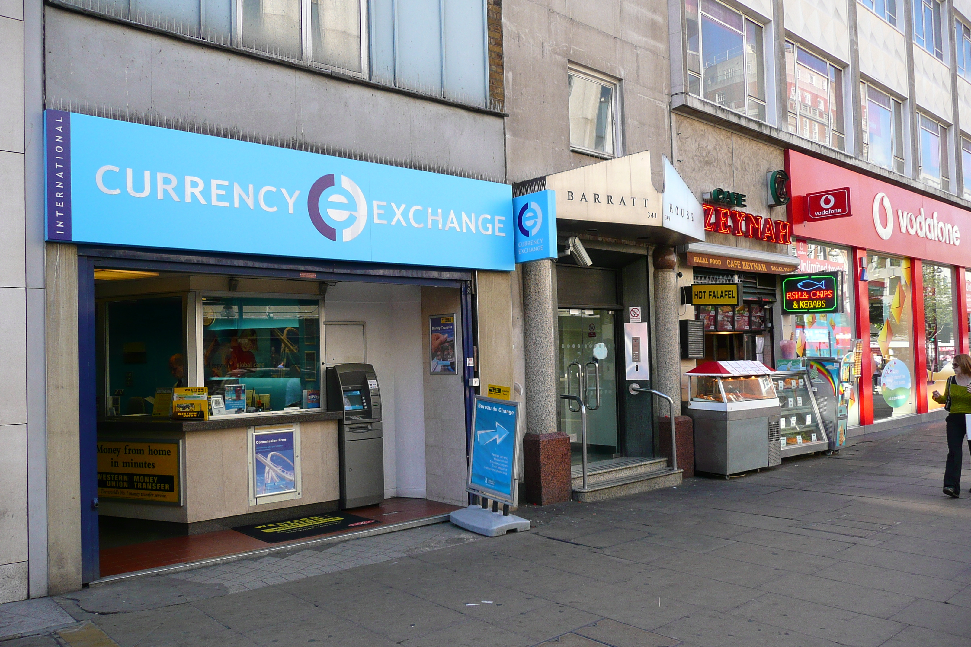 รูปถ่าย อังกฤษ(United Kingdom) ลอนดอน(London) ถนนออกซ์ฟอร์ด(Oxford Street) 2007-09 0