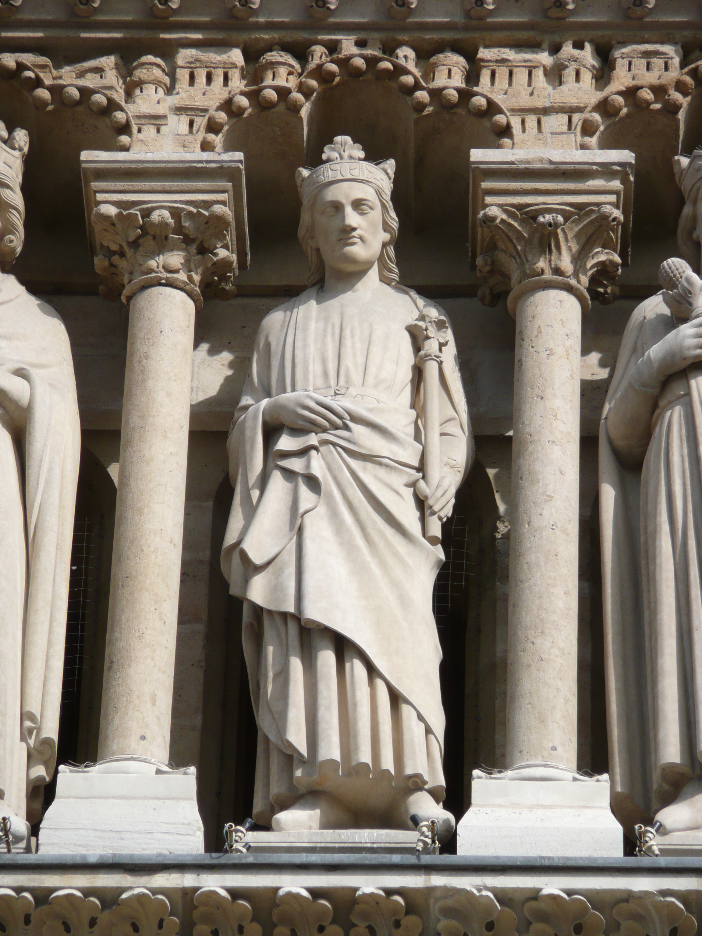 รูปถ่าย ฝรั่งเศส(France) ปารีส(Paris) มหาวิหารน็อทร์-ดาม(Notre Dame) 2007-05 55