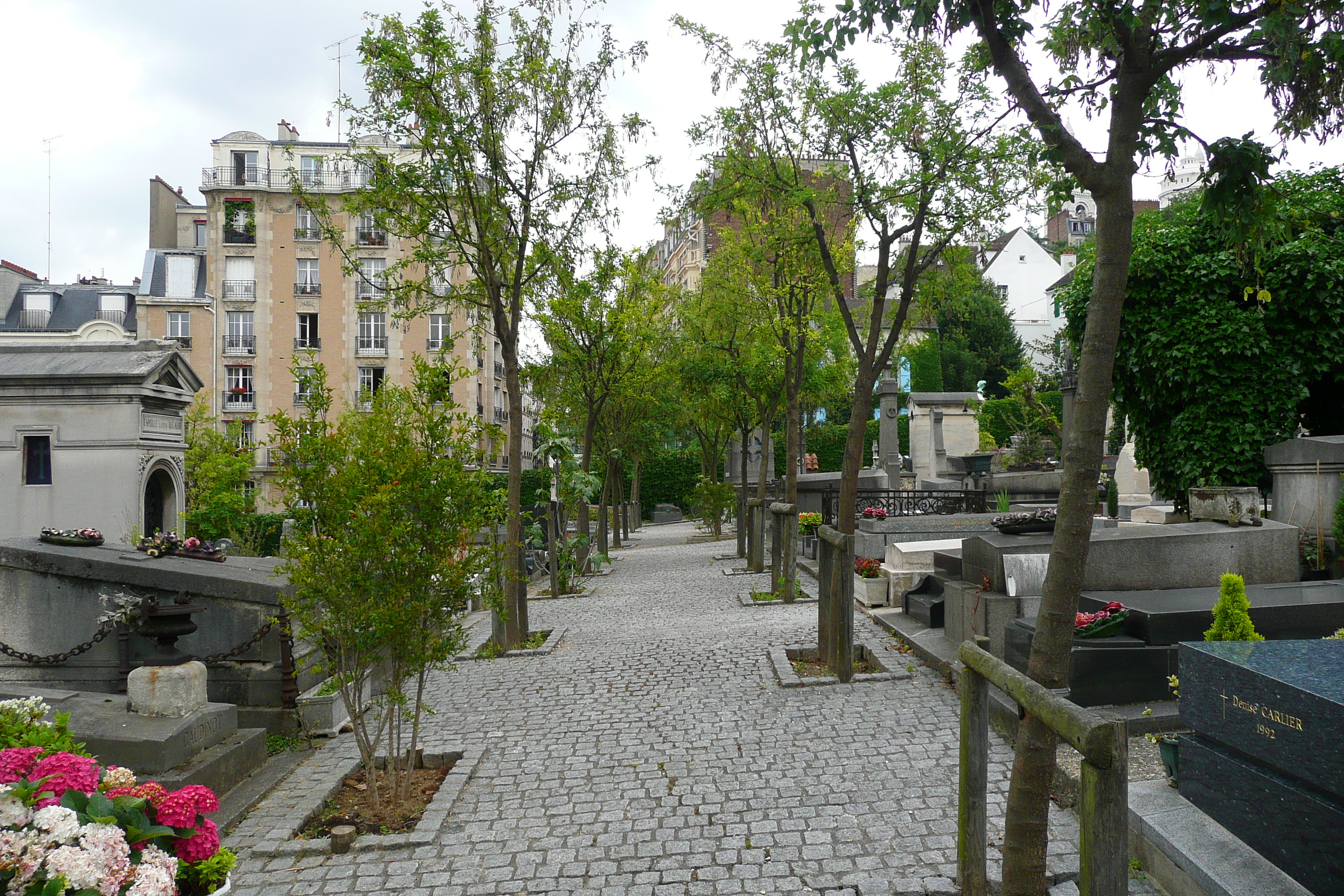 รูปถ่าย ฝรั่งเศส(France) ปารีส(Paris) สุสานแซ็ง-แว็งซ็อง(St. Vincent Cemetery) 2007-06 26