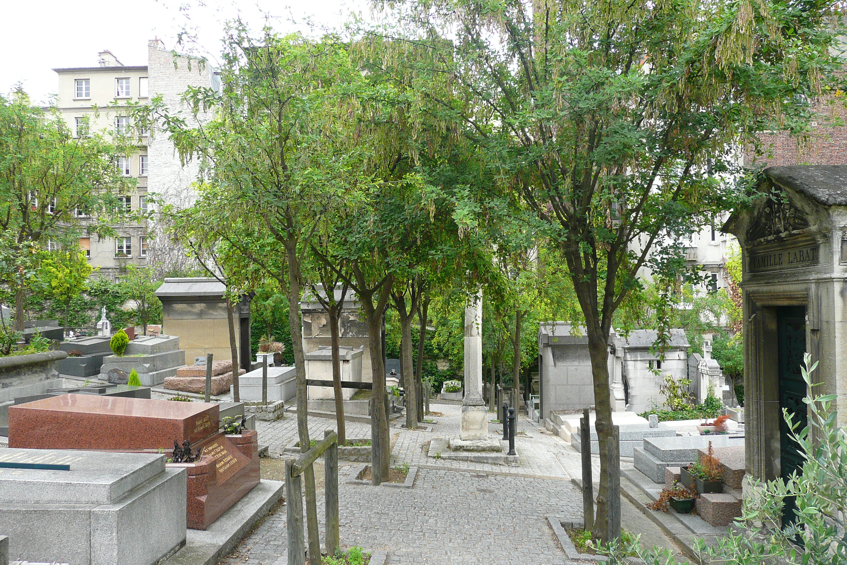 รูปถ่าย ฝรั่งเศส(France) ปารีส(Paris) สุสานแซ็ง-แว็งซ็อง(St. Vincent Cemetery) 2007-06 23