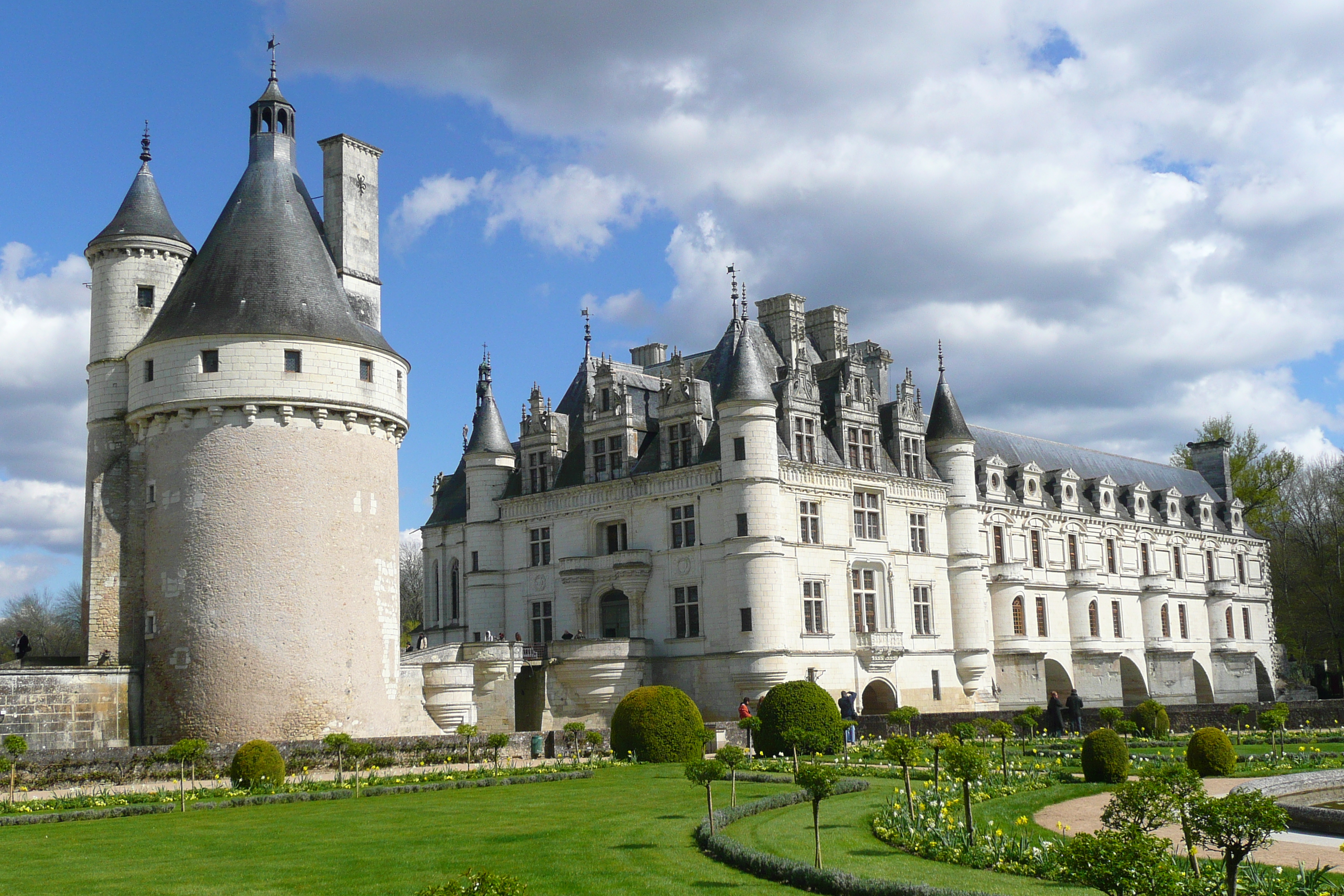 รูปถ่าย ฝรั่งเศส(France) ปราสาทเชอนงโซ(Chenonceau Castle) 2008-04 52