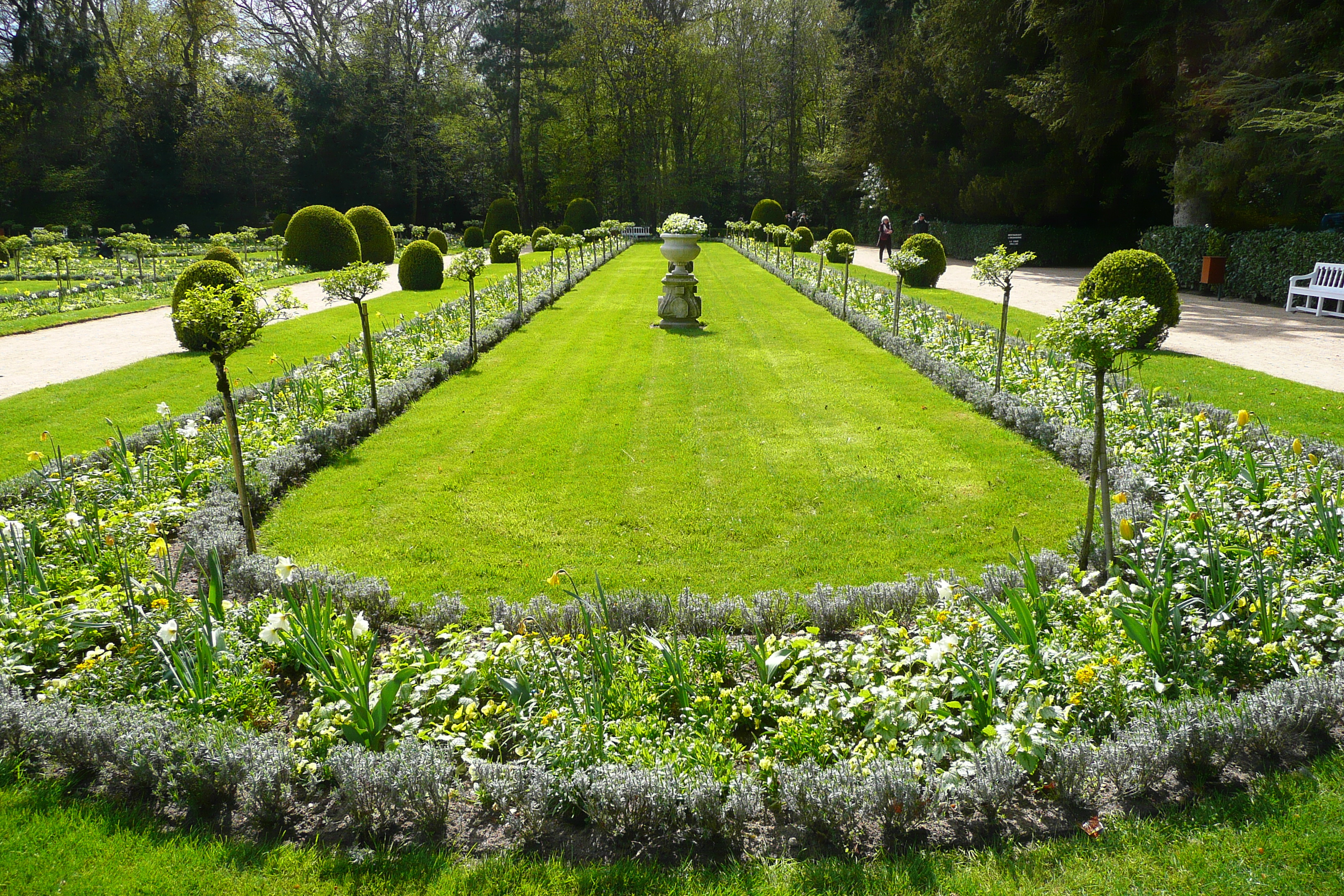 รูปถ่าย ฝรั่งเศส(France) ปราสาทเชอนงโซ(Chenonceau Castle) สวนปราสาทเชอนงโซ(Gardens of Chenonceau) 2008-04 72