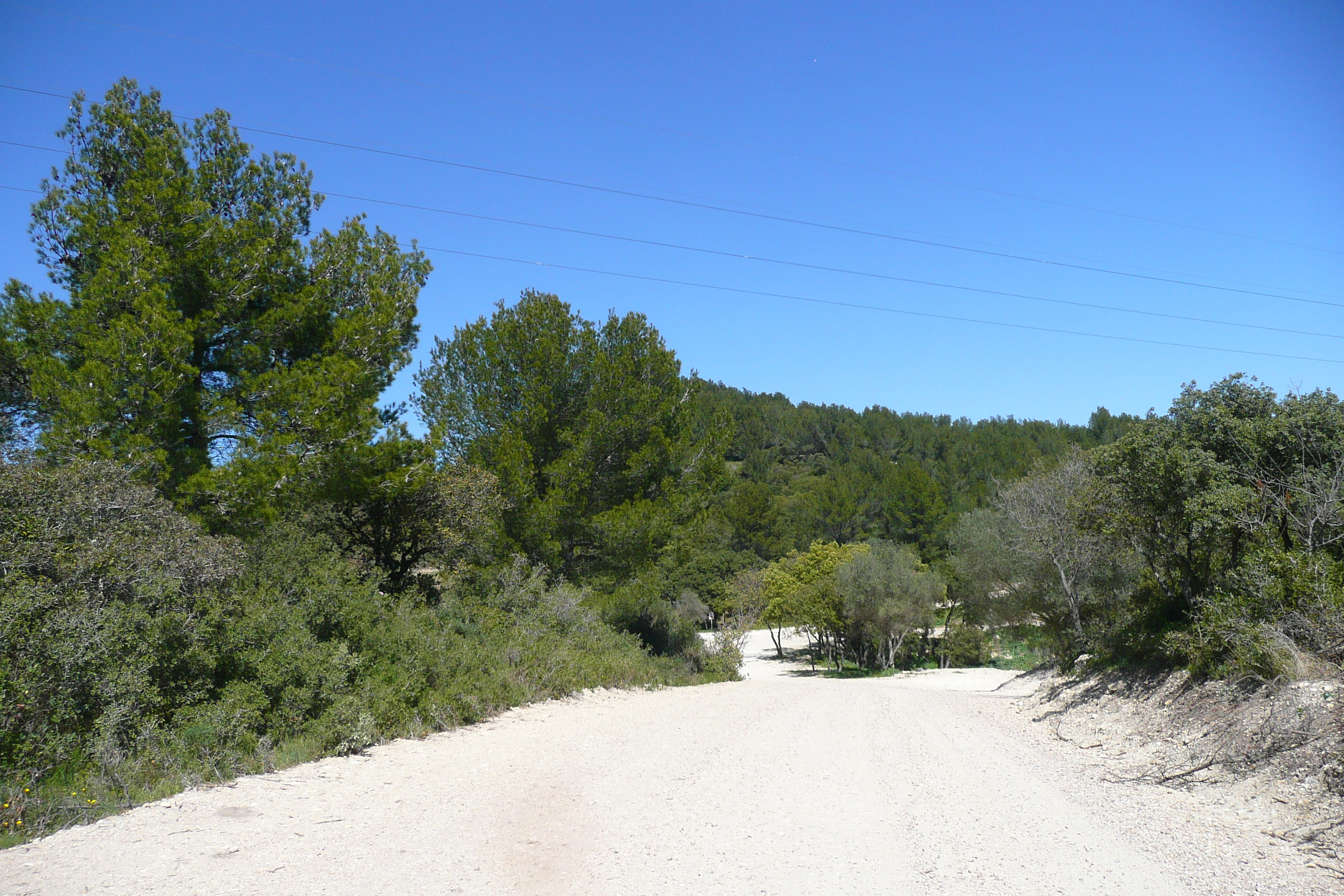 รูปถ่าย ฝรั่งเศส(France) โพรว็องส์(Provence) ถนนจากโบแกร์ไปปงดูการ์(Beaucaire to pont du gard road) 2008-04 5