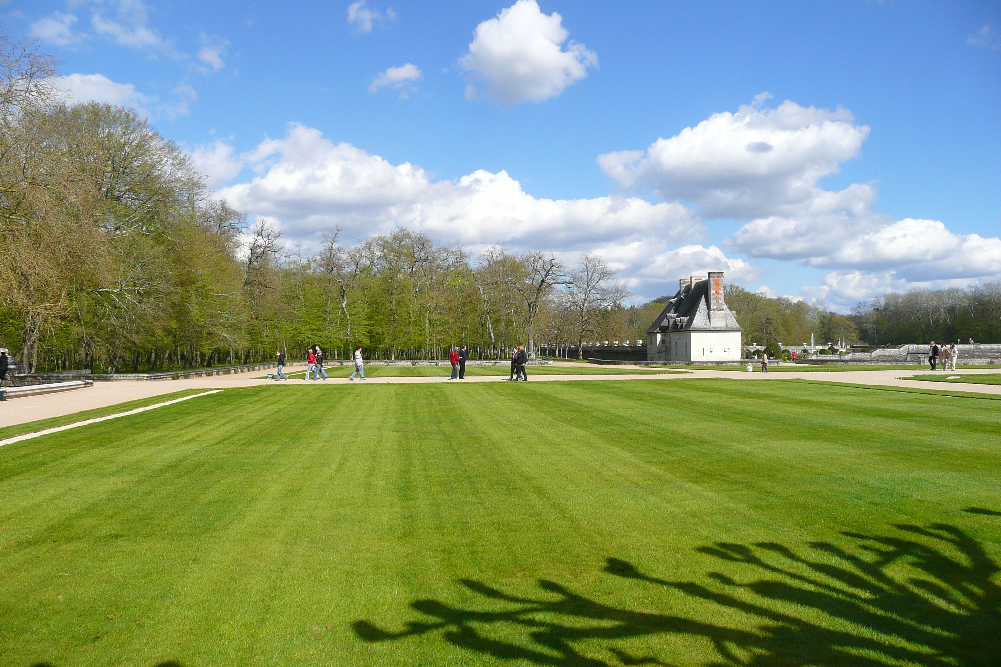 รูปถ่าย ฝรั่งเศส(France) ปราสาทเชอนงโซ(Chenonceau Castle) สวนปราสาทเชอนงโซ(Gardens of Chenonceau) 2008-04 17