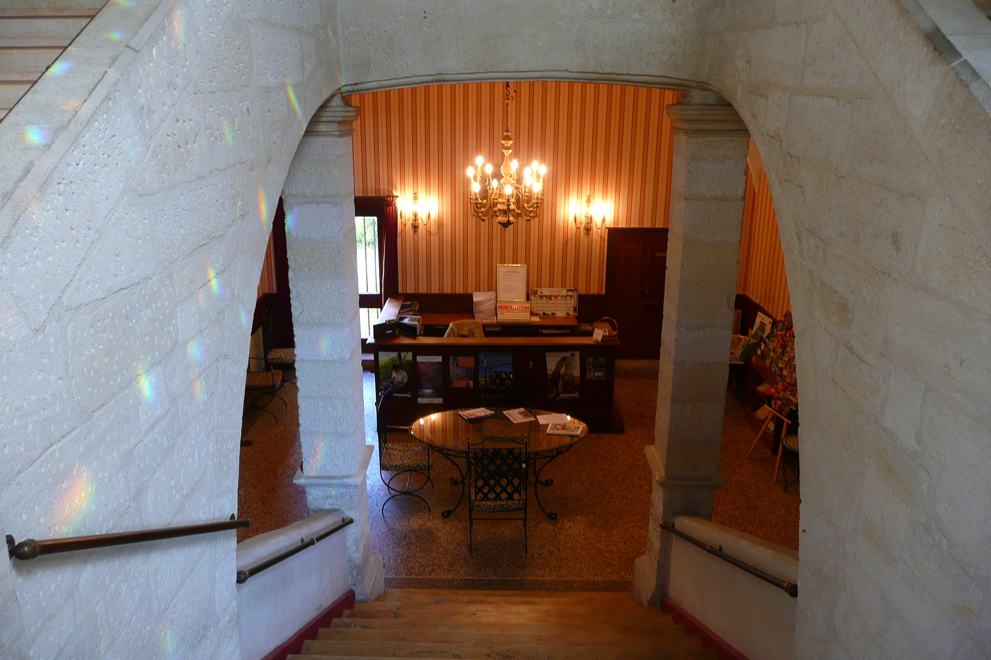 รูปถ่าย ฝรั่งเศส(France) โบแกร์(Beaucaire) โรงแรมเลด็อกตริแนร์(Les Doctrinaires Hotel) 2008-04 13