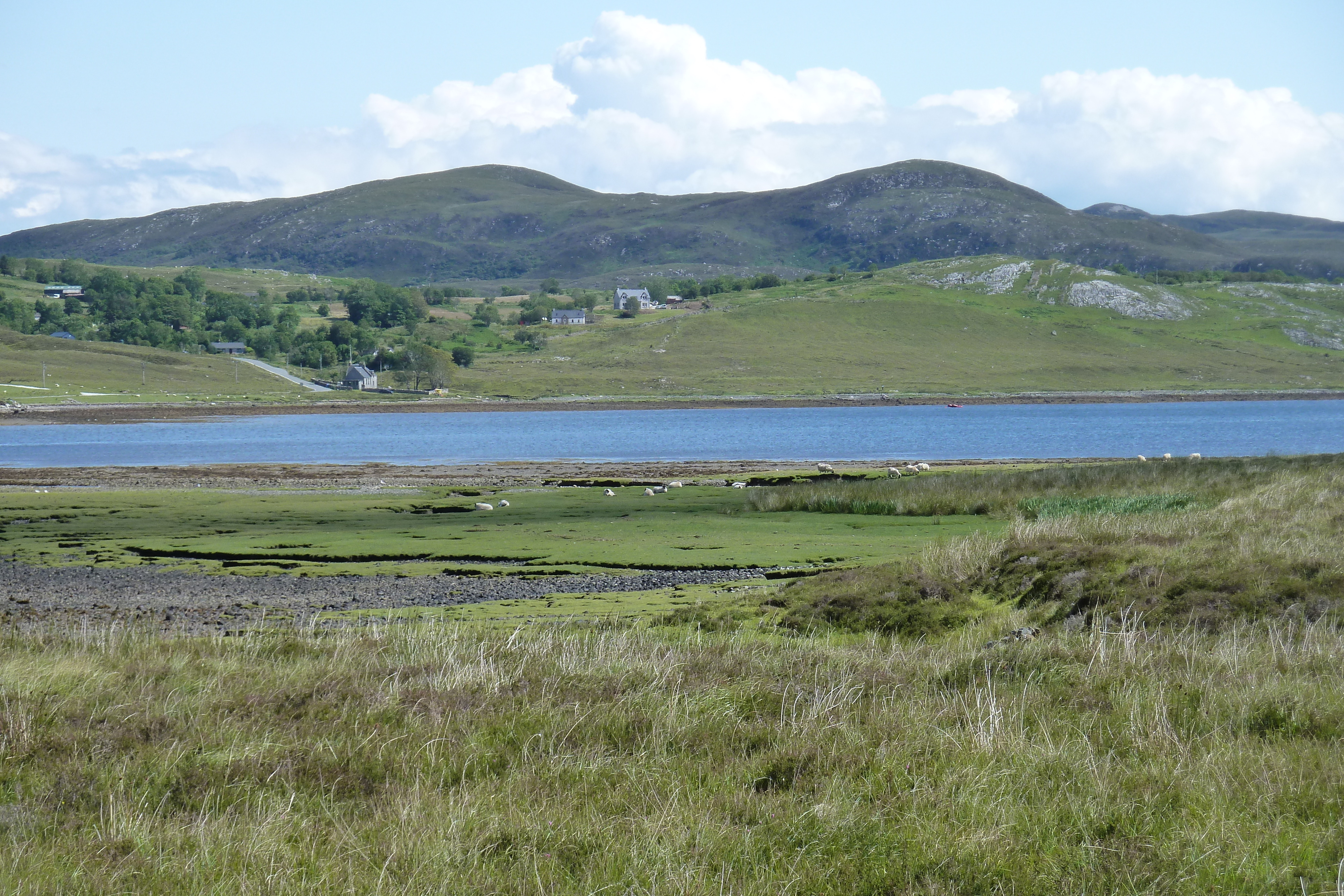 รูปถ่าย อังกฤษ(United Kingdom) เกาะสกาย(Skye) เทือกเขาคูลิน(The Cuillin) 2011-07 12