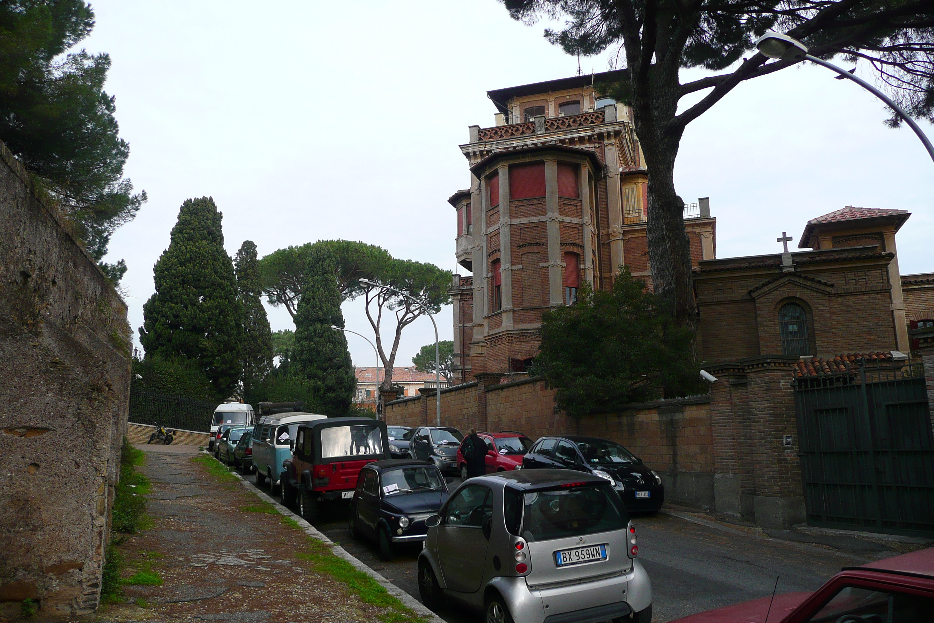 รูปถ่าย อิตาลี(Italy) โรม(Rome) ถนนจาโกโมเมดีชี(Via Giacomo Medici) 2007-11 24