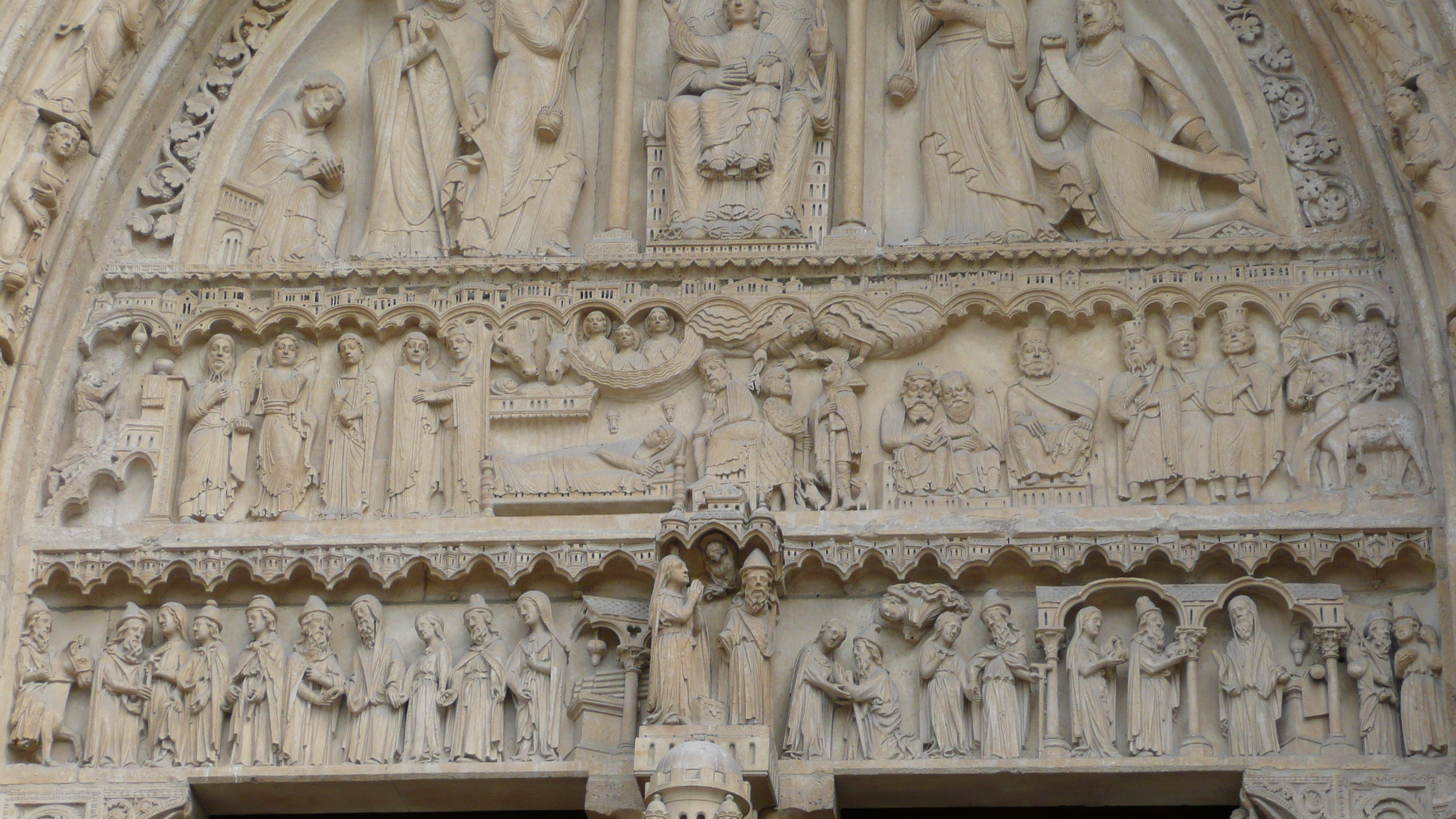 รูปถ่าย ฝรั่งเศส(France) ปารีส(Paris) มหาวิหารน็อทร์-ดาม(Notre Dame) 2007-05 210