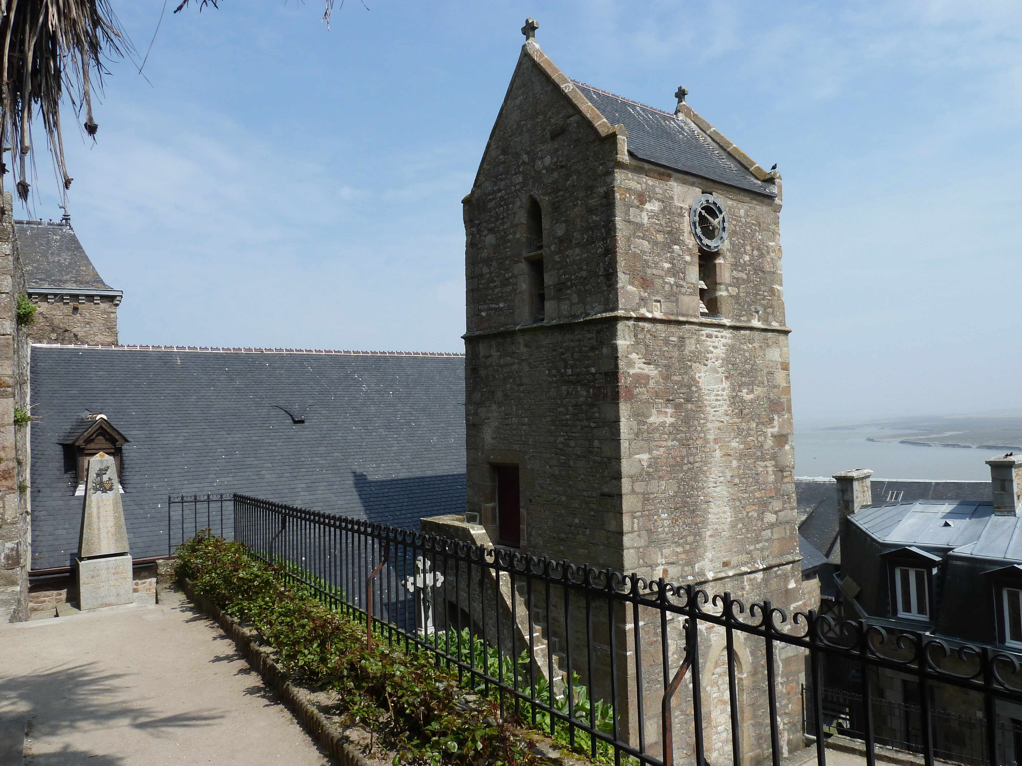 รูปถ่าย ฝรั่งเศส(France) มงแซ็งมีแชล(Mont St Michel) หมู่บ้านมงแซ็งมีแชล(Mont St Michel Village) 2010-04 3