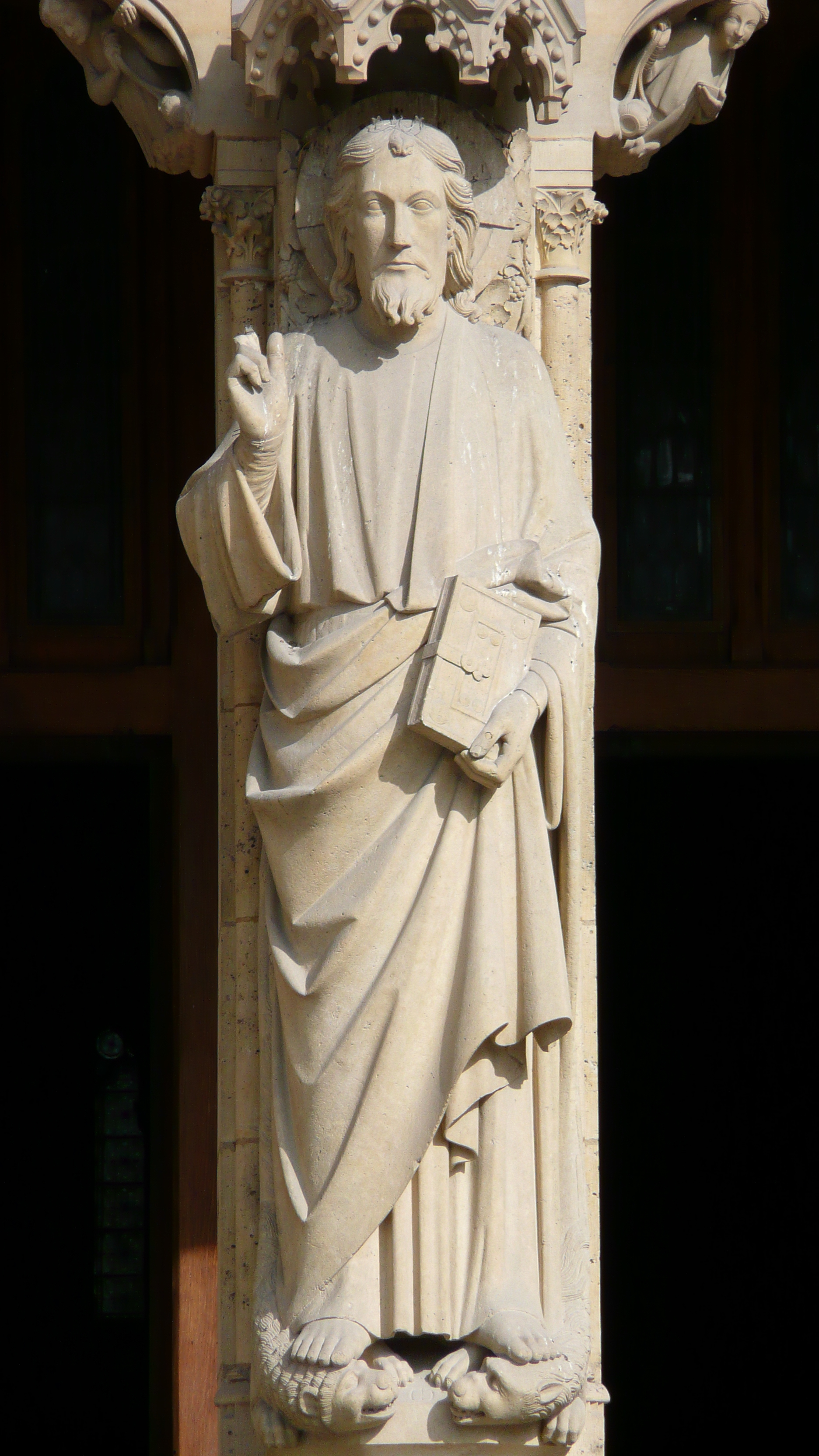 รูปถ่าย ฝรั่งเศส(France) ปารีส(Paris) มหาวิหารน็อทร์-ดาม(Notre Dame) 2007-05 23