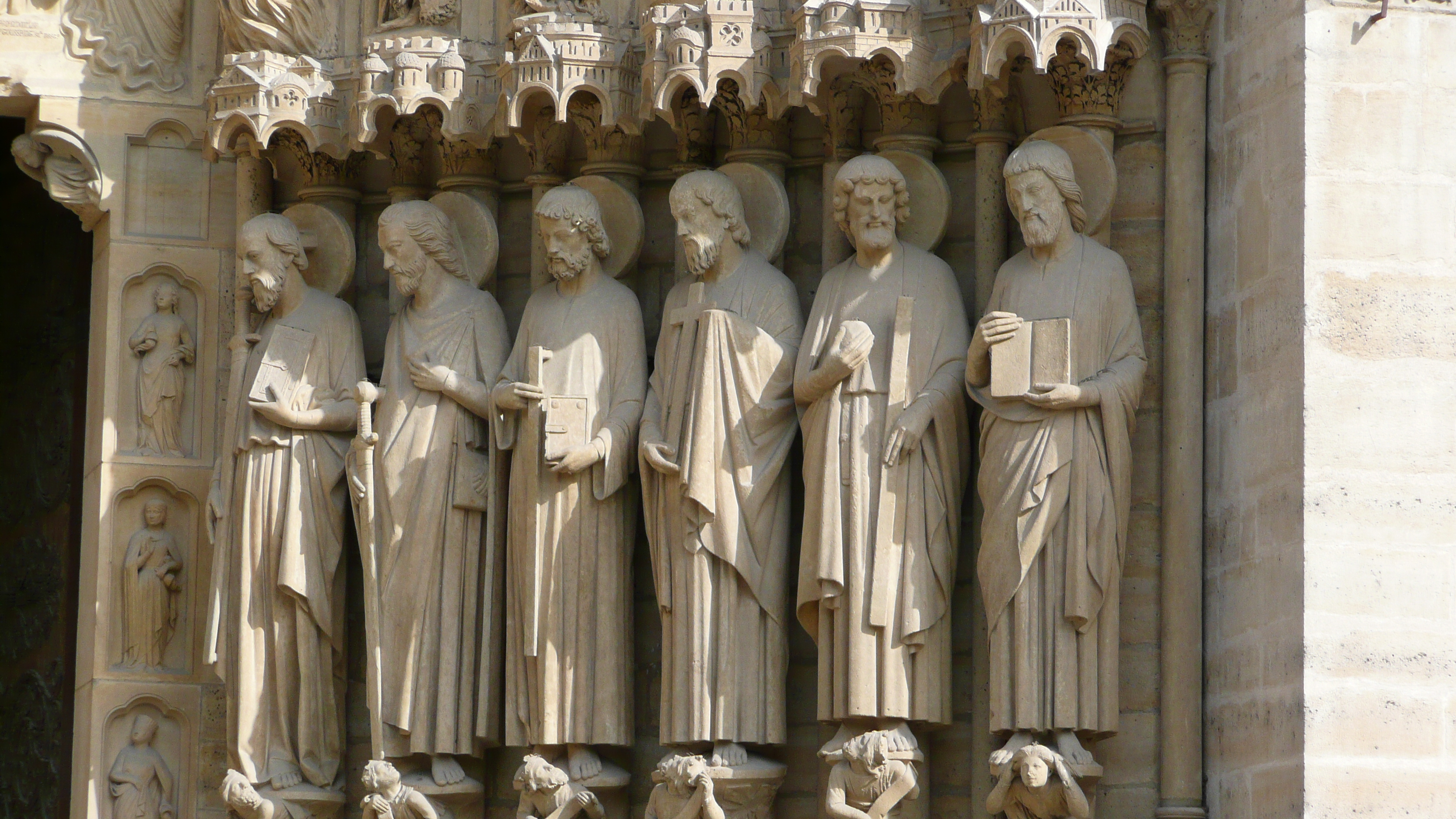 รูปถ่าย ฝรั่งเศส(France) ปารีส(Paris) มหาวิหารน็อทร์-ดาม(Notre Dame) 2007-05 256