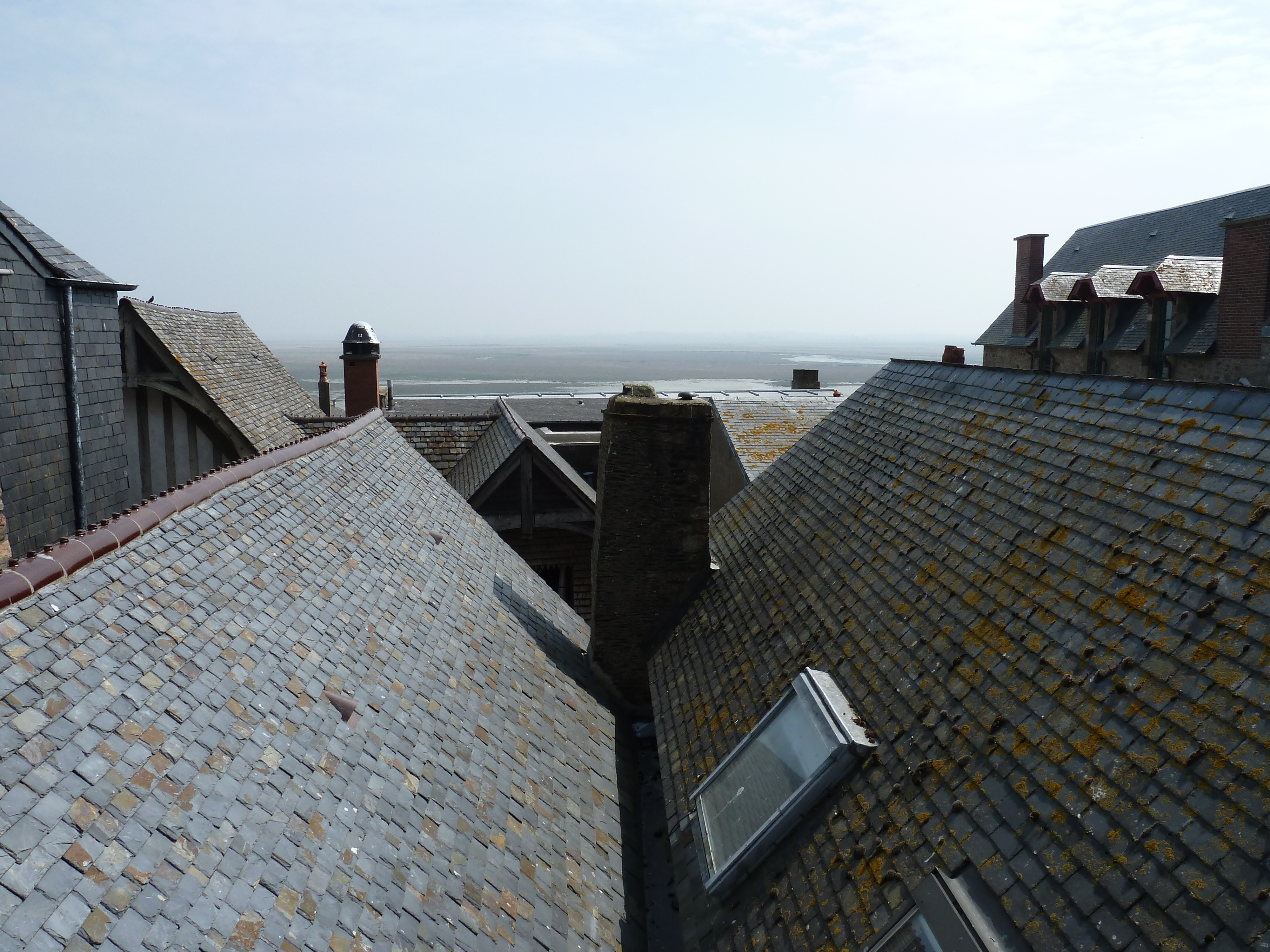 รูปถ่าย ฝรั่งเศส(France) มงแซ็งมีแชล(Mont St Michel) หมู่บ้านมงแซ็งมีแชล(Mont St Michel Village) 2010-04 7