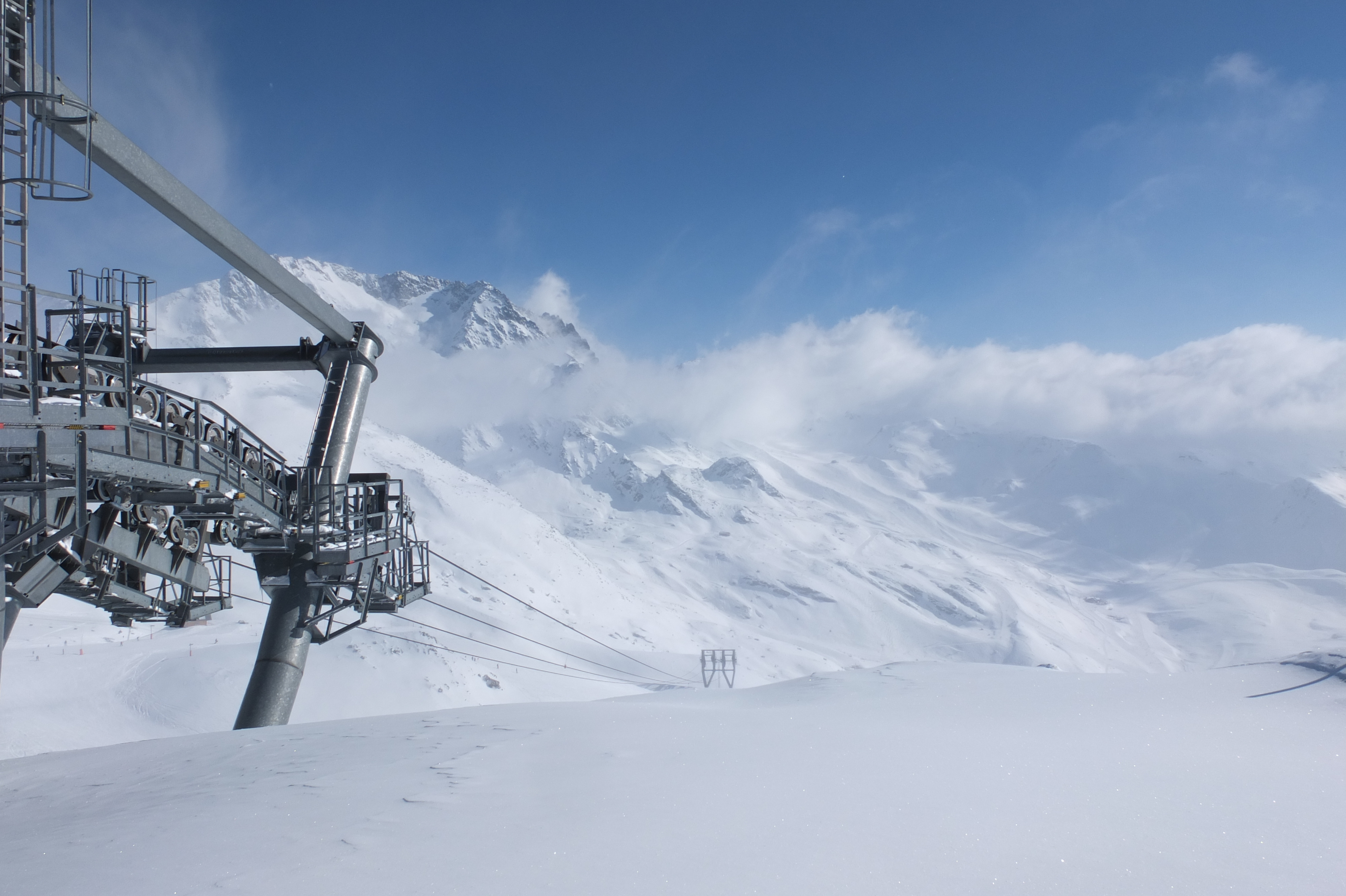 รูปถ่าย ฝรั่งเศส(France) เลทรัววาเล(Les 3 Vallees) 2013-03 434