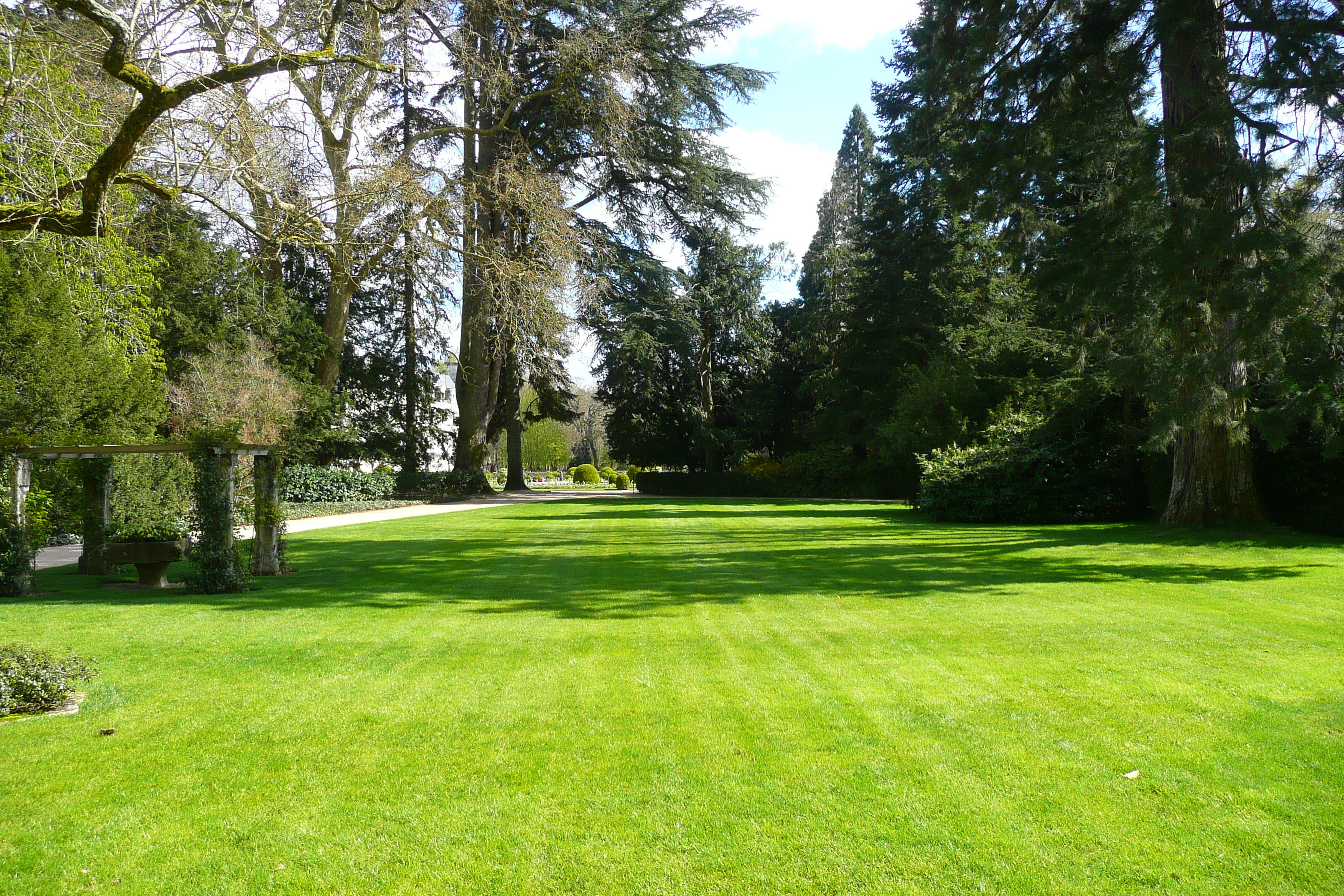 รูปถ่าย ฝรั่งเศส(France) ปราสาทเชอนงโซ(Chenonceau Castle) สวนปราสาทเชอนงโซ(Gardens of Chenonceau) 2008-04 4