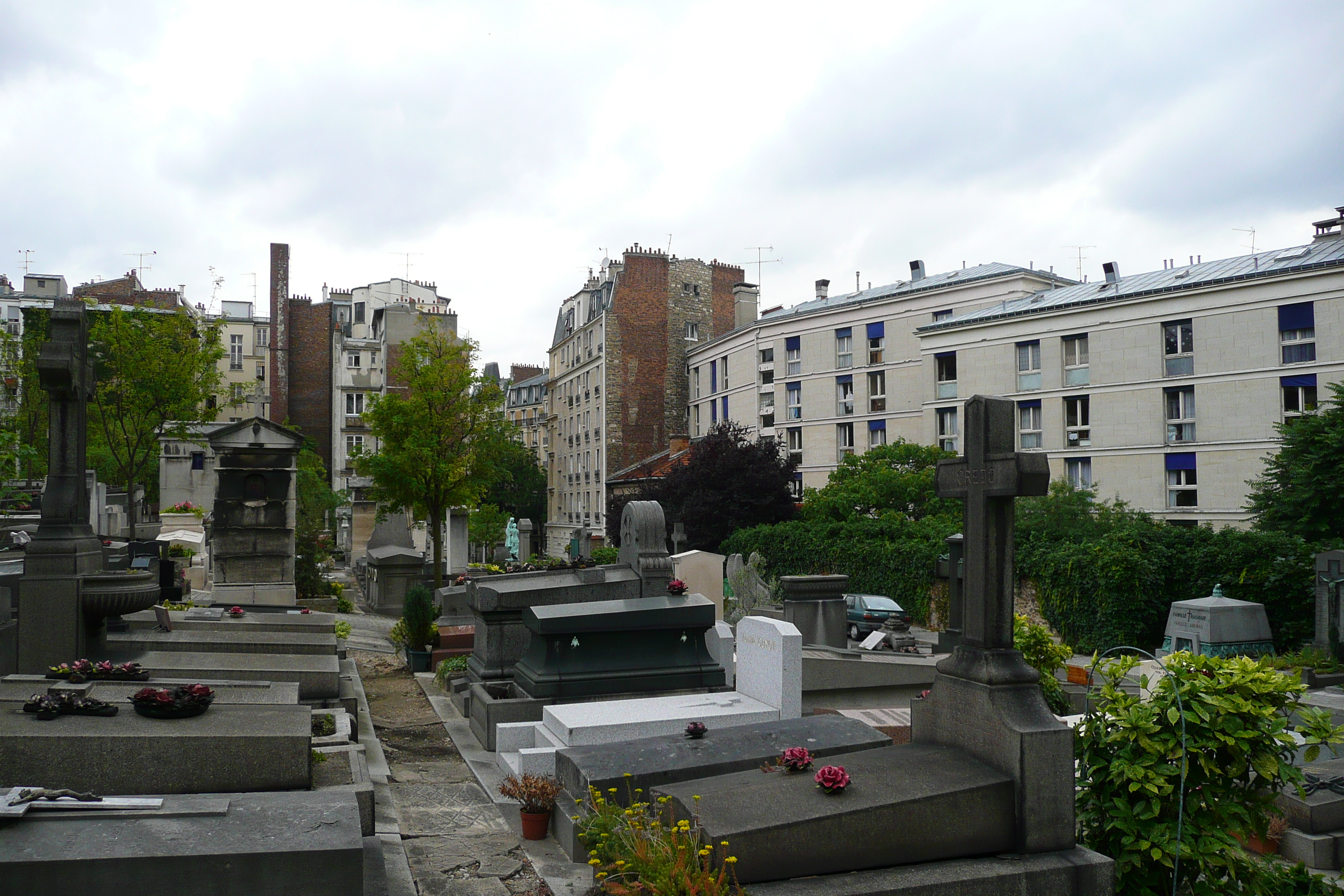 รูปถ่าย ฝรั่งเศส(France) ปารีส(Paris) สุสานแซ็ง-แว็งซ็อง(St. Vincent Cemetery) 2007-06 12