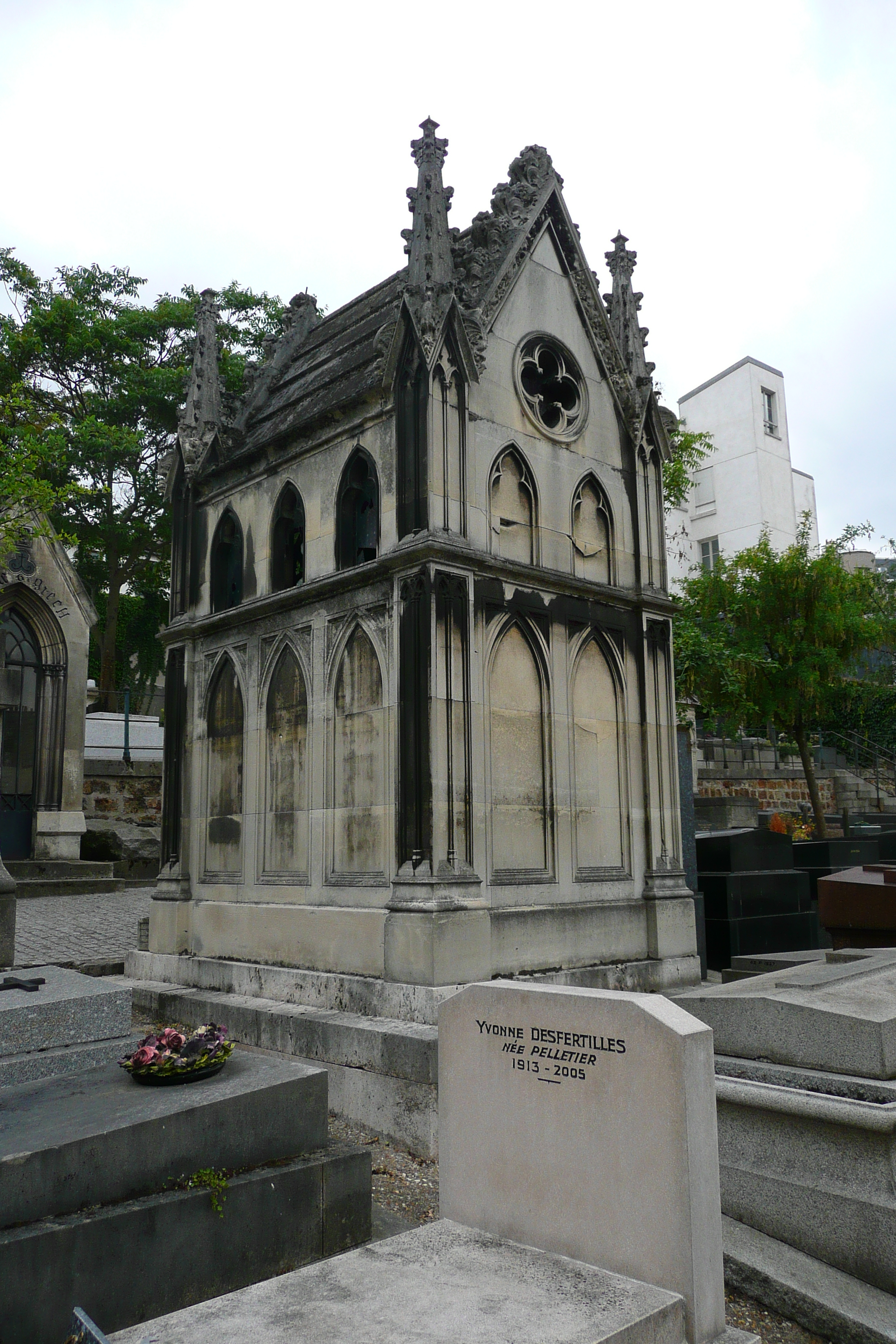 รูปถ่าย ฝรั่งเศส(France) ปารีส(Paris) สุสานแซ็ง-แว็งซ็อง(St. Vincent Cemetery) 2007-06 11