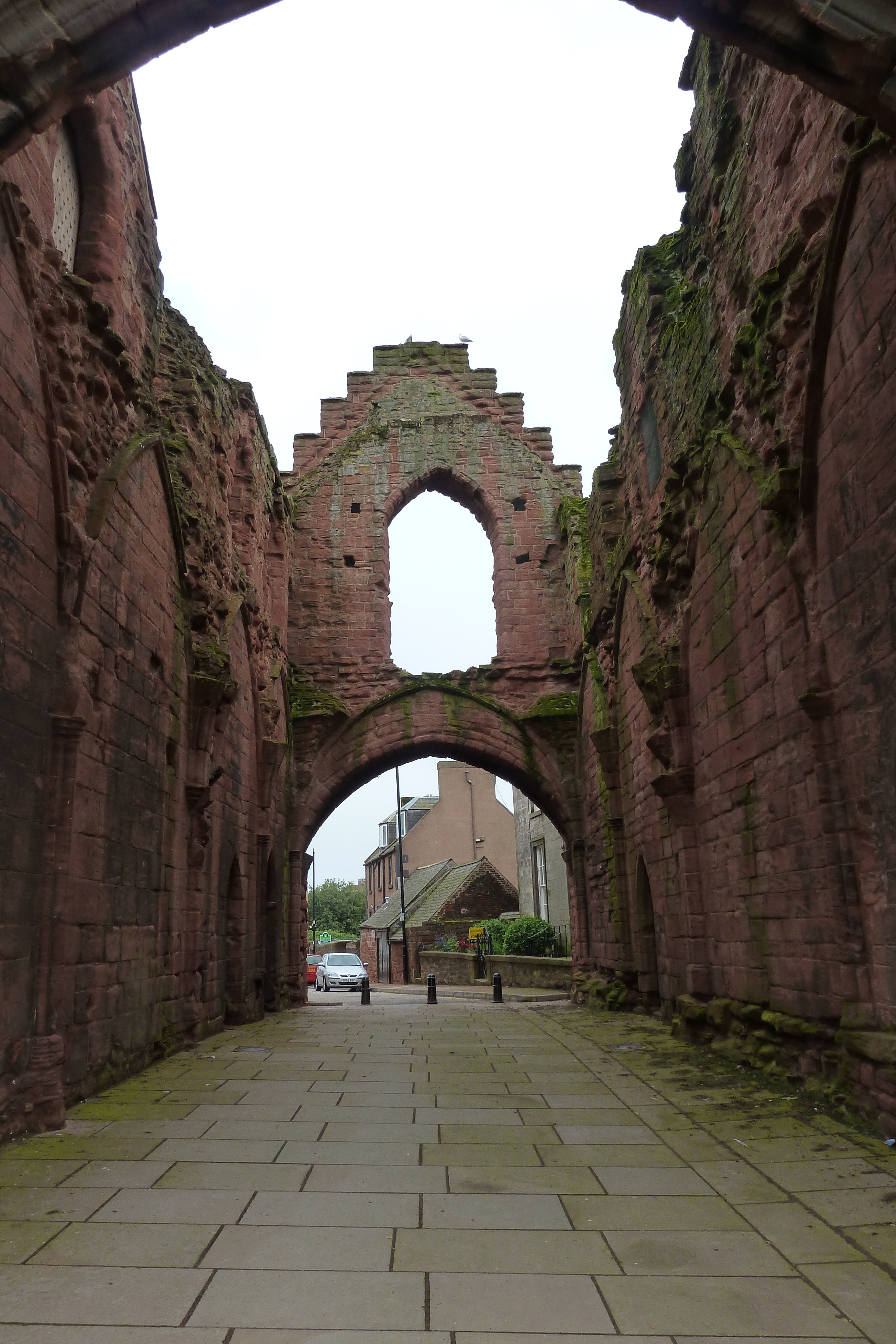 รูปถ่าย อังกฤษ(United Kingdom) สกอตแลนด์(Scotland) แอบบีอาร์โบรท(Arbroath Abbey) 2011-07 24
