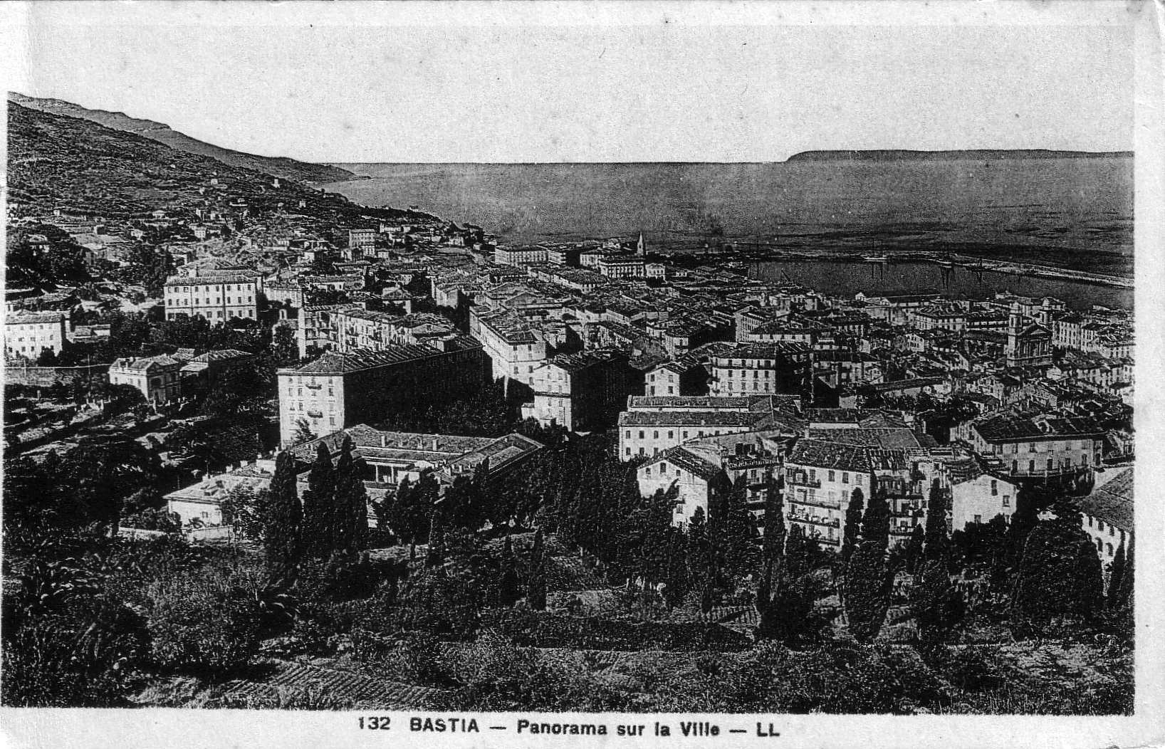 รูปถ่าย ฝรั่งเศส(France) คอร์สิคา(Corsica) โปสการ์ดเก่า(Old Postcards) บาสเทีย(Bastia) 1900-01 128