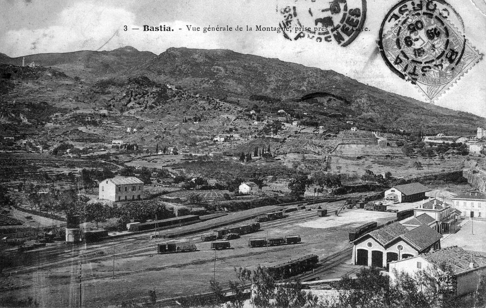 รูปถ่าย ฝรั่งเศส(France) คอร์สิคา(Corsica) โปสการ์ดเก่า(Old Postcards) บาสเทีย(Bastia) 1900-01 113