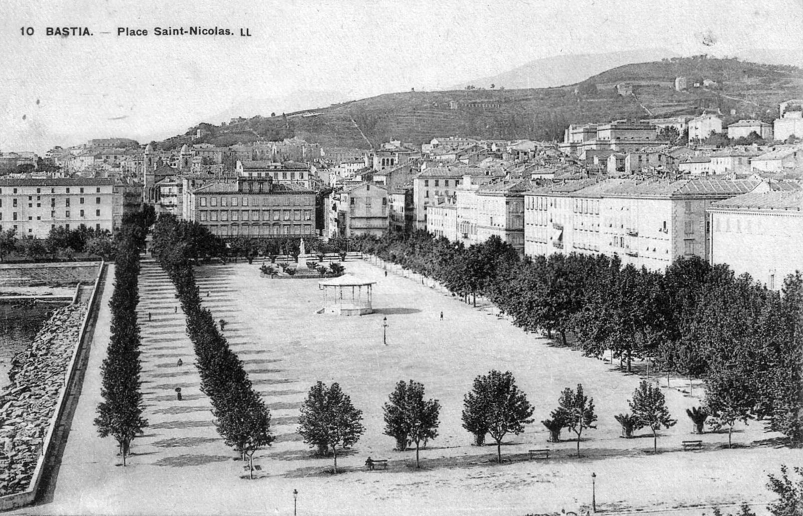 รูปถ่าย ฝรั่งเศส(France) คอร์สิคา(Corsica) โปสการ์ดเก่า(Old Postcards) บาสเทีย(Bastia) 1900-01 72