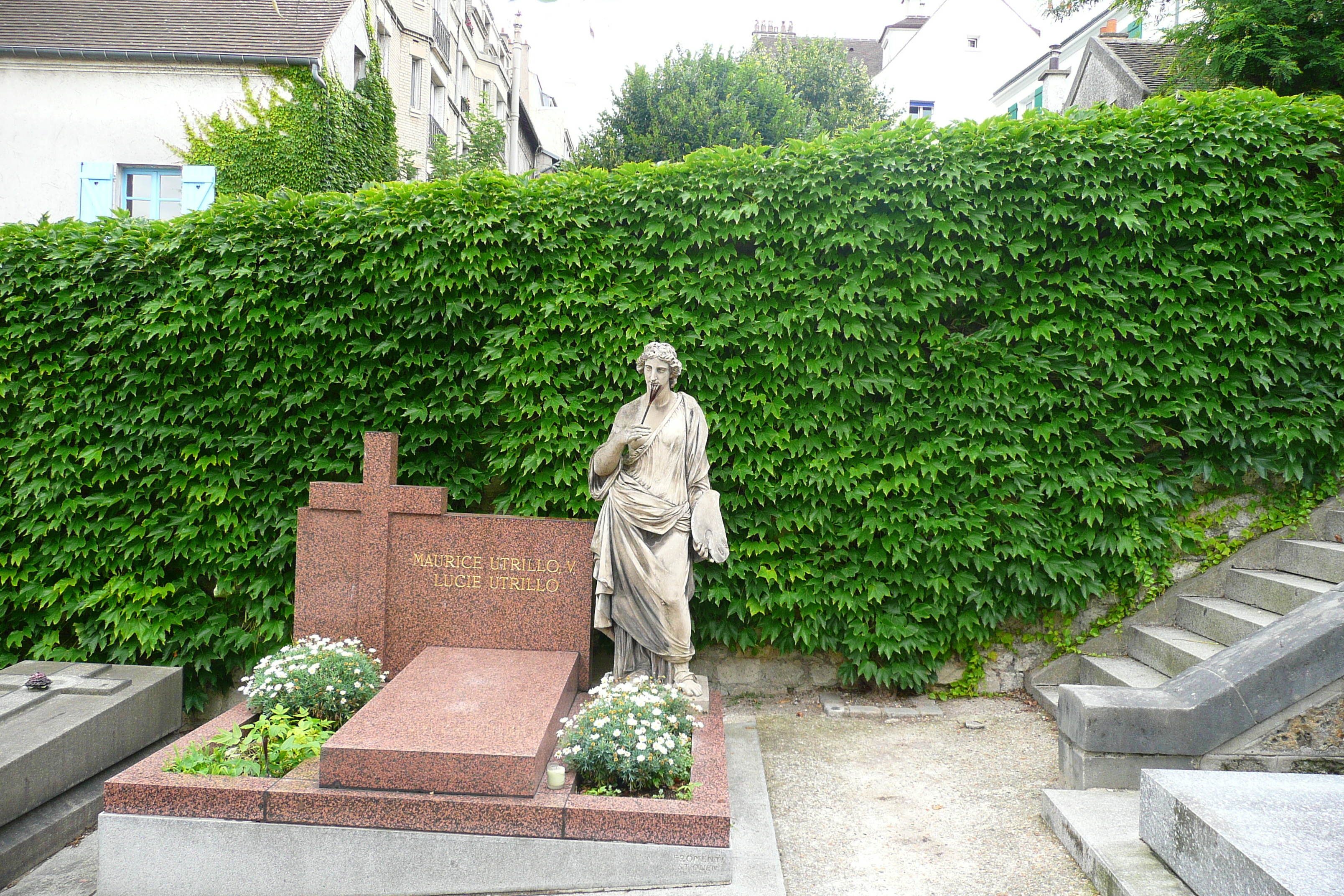 รูปถ่าย ฝรั่งเศส(France) ปารีส(Paris) สุสานแซ็ง-แว็งซ็อง(St. Vincent Cemetery) 2007-06 5