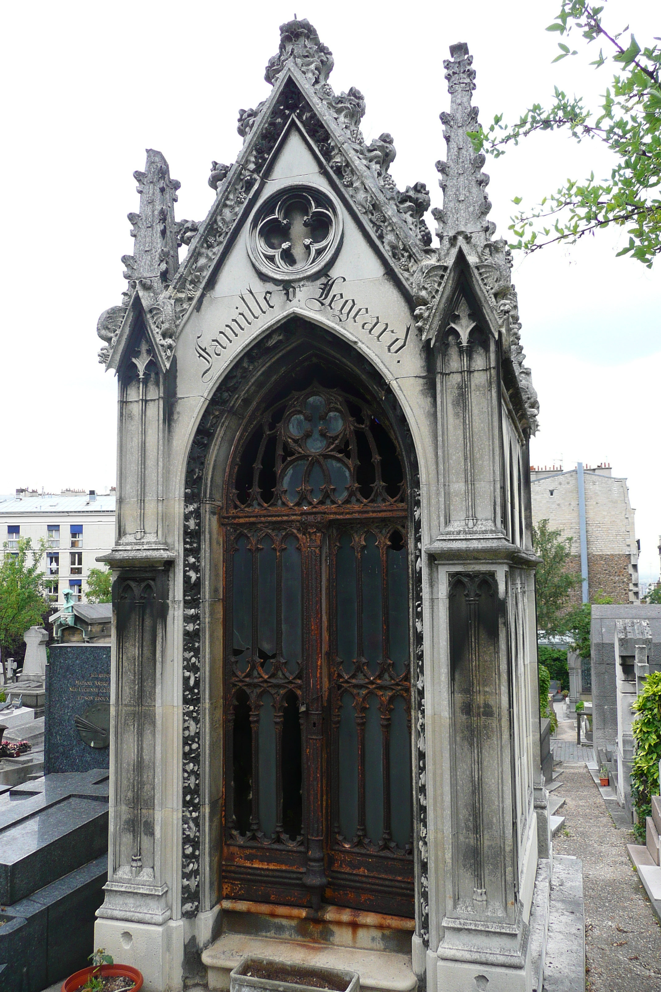 รูปถ่าย ฝรั่งเศส(France) ปารีส(Paris) สุสานแซ็ง-แว็งซ็อง(St. Vincent Cemetery) 2007-06 6