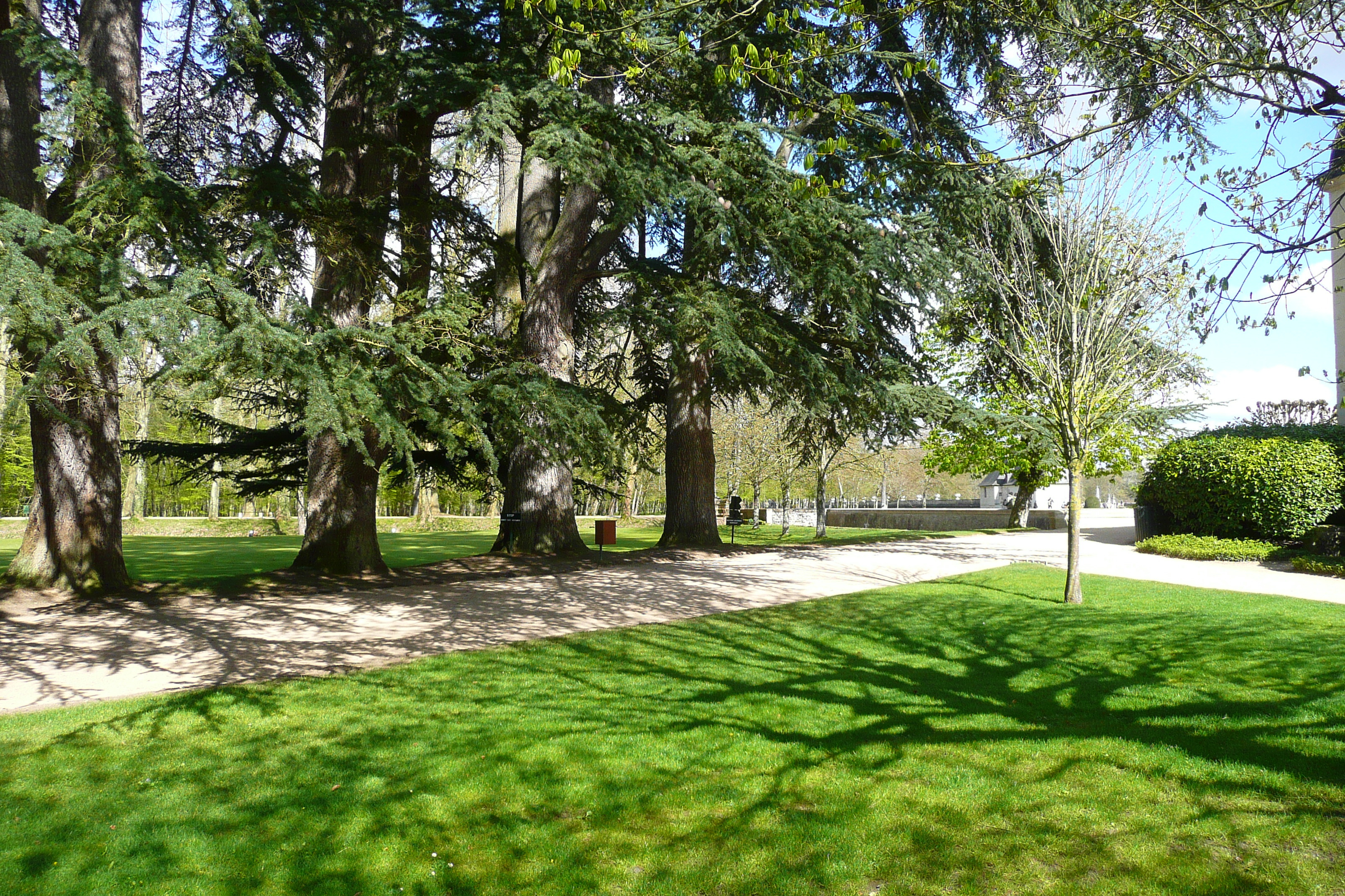 รูปถ่าย ฝรั่งเศส(France) ปราสาทเชอนงโซ(Chenonceau Castle) สวนปราสาทเชอนงโซ(Gardens of Chenonceau) 2008-04 14