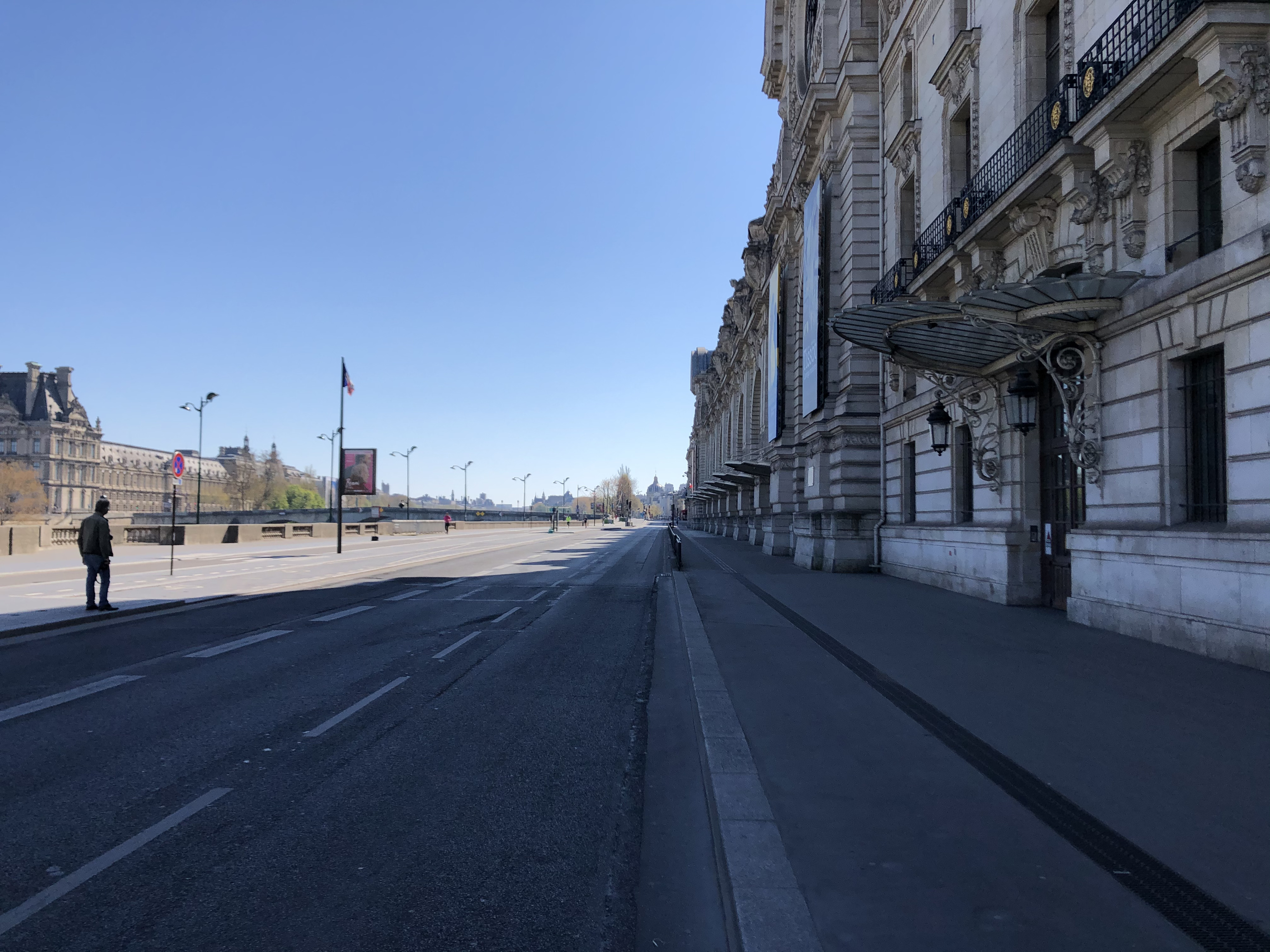 รูปถ่าย ฝรั่งเศส(France) ปารีสช่วงล็อกดาวน์(Paris lockdown) 2020-04 16